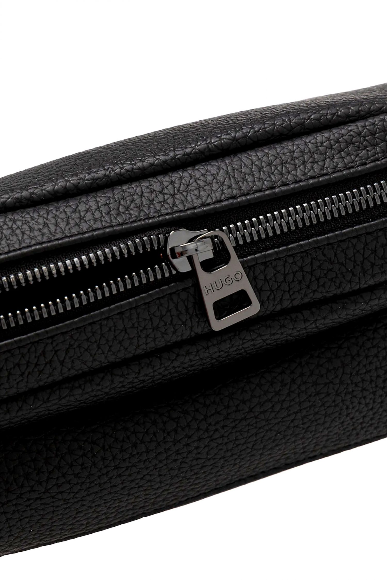 HUGO ΤΣΑΝΤΑΚΙ CROSSBODY QUANTIC_EW CROSSB LOGO ΜΕΤΑΛΛΙΚΟ ΜΑΥΡΟ φωτογραφία