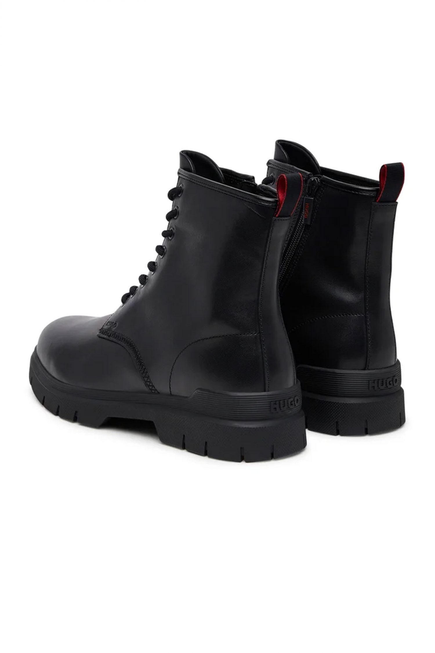 HUGO ΠΑΠΟΥΤΣΙΑ ΜΠΟΤΑΚΙ RYAN_HALB_PLLT_N ΜΑΥΡΟ φωτογραφία