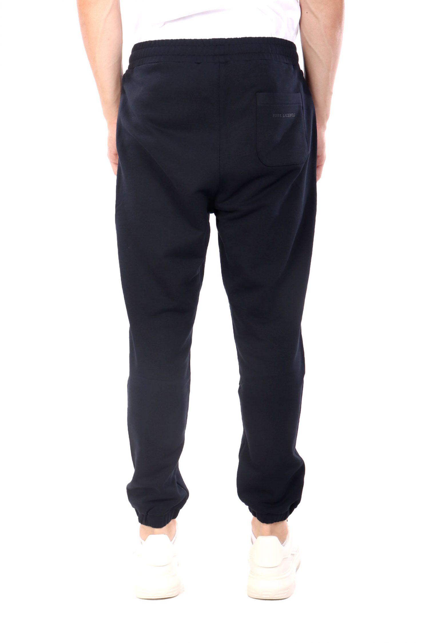 KARL LAGERFELD ΠΑΝΤΕΛΟΝΙ ΦΟΡΜΑ LOGO ΜΠΛΕ φωτογραφία