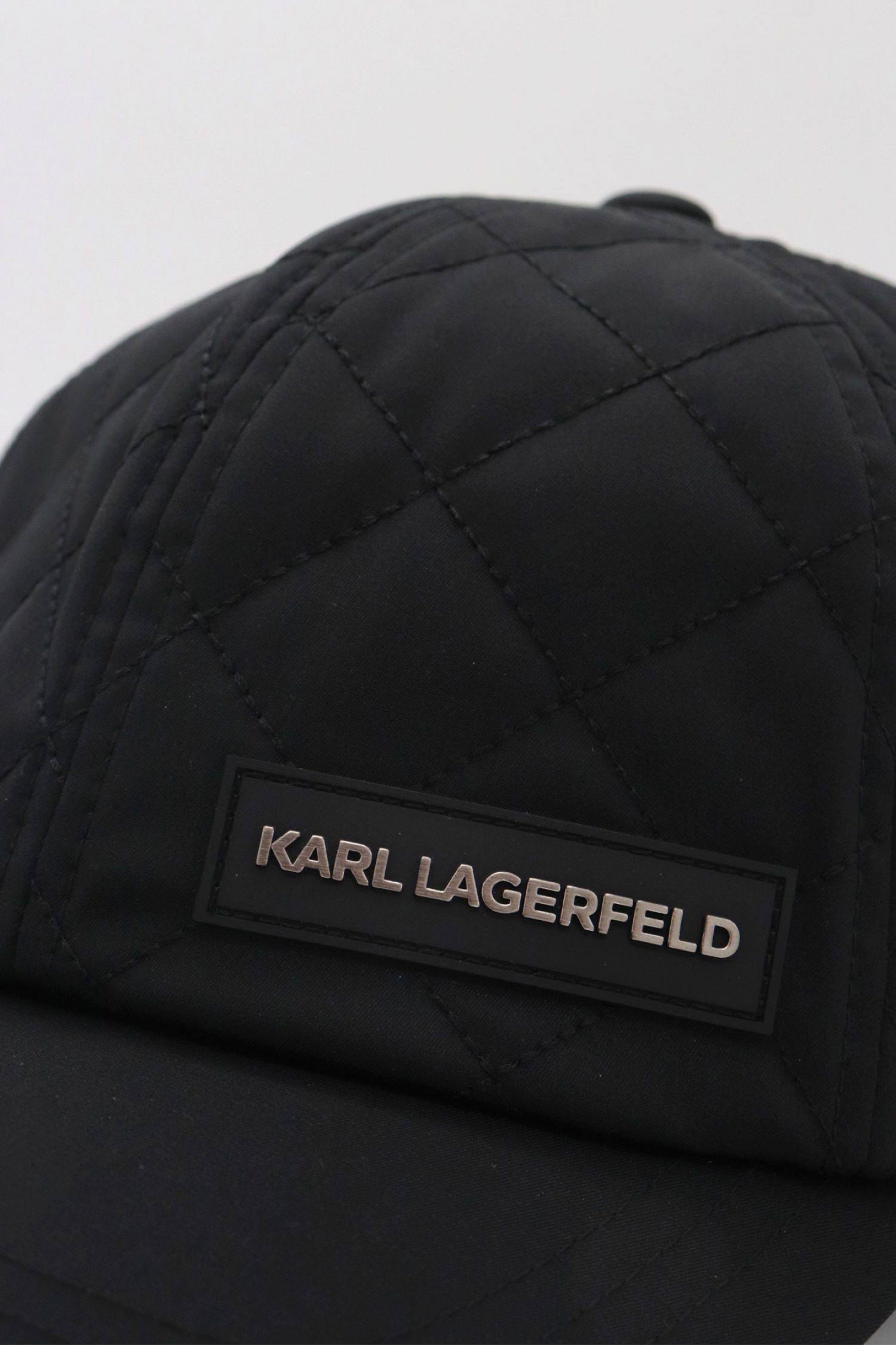 KARL LAGERFELD ΚΑΠΕΛΟ BASECAP LOGO ΜΑΥΡΟ φωτογραφία