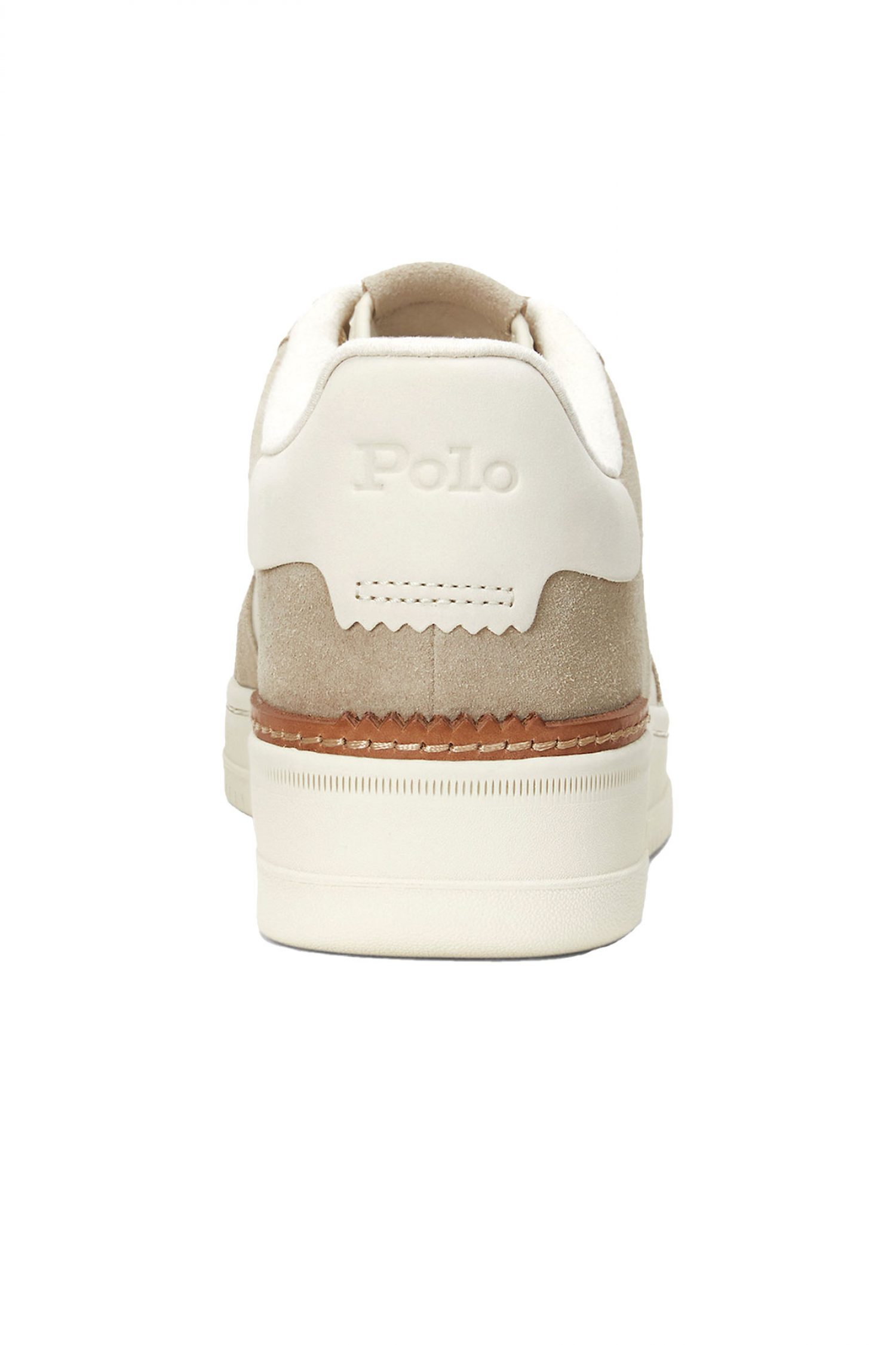 RALPH LAUREN ΠΑΠΟΥΤΣΙΑ SNEAKERS MASTERS CRT-SK-LTL ΕΚΡΟΥ