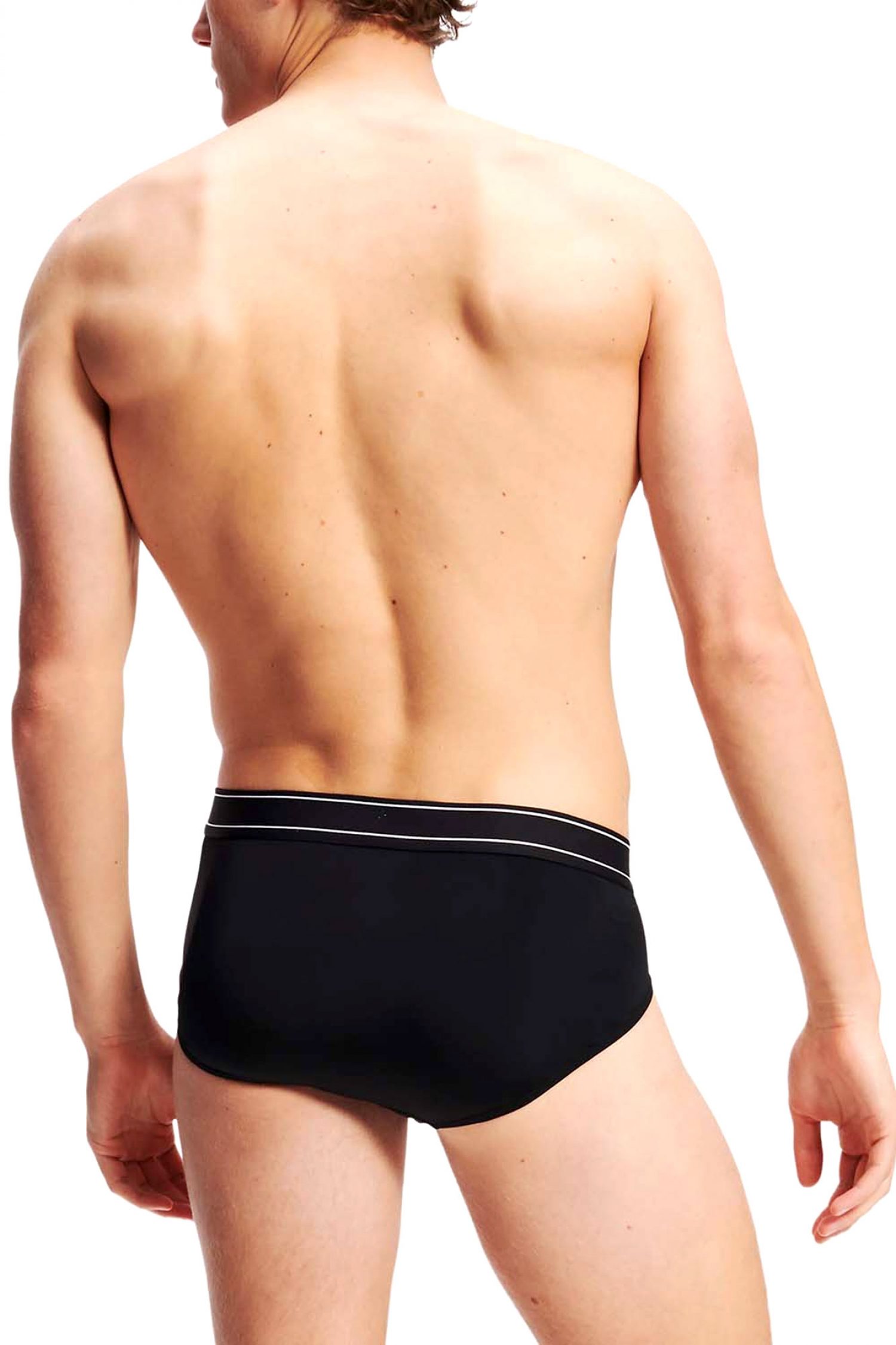 KARL LAGERFELD ΕΣΩΡΟΥΧΑ 3PACK BRIEF STRIPE LOGO ΜΑΥΡΟ φωτογραφία