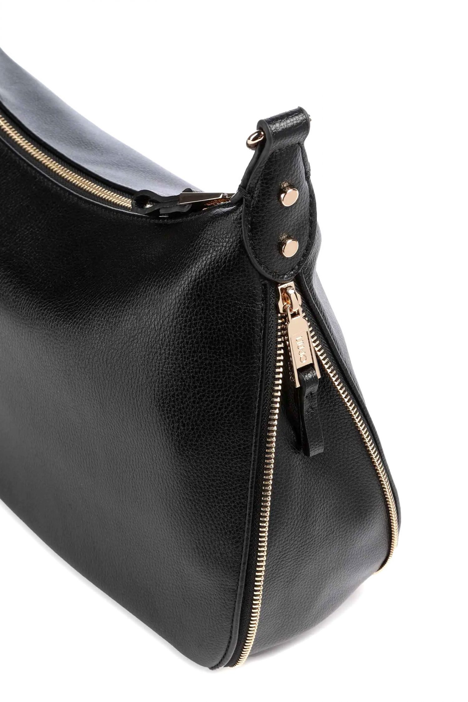 LIU-JO BETTER ΤΣΑΝΤΑ SHOULDER HOBO ΜΑΥΡΟ