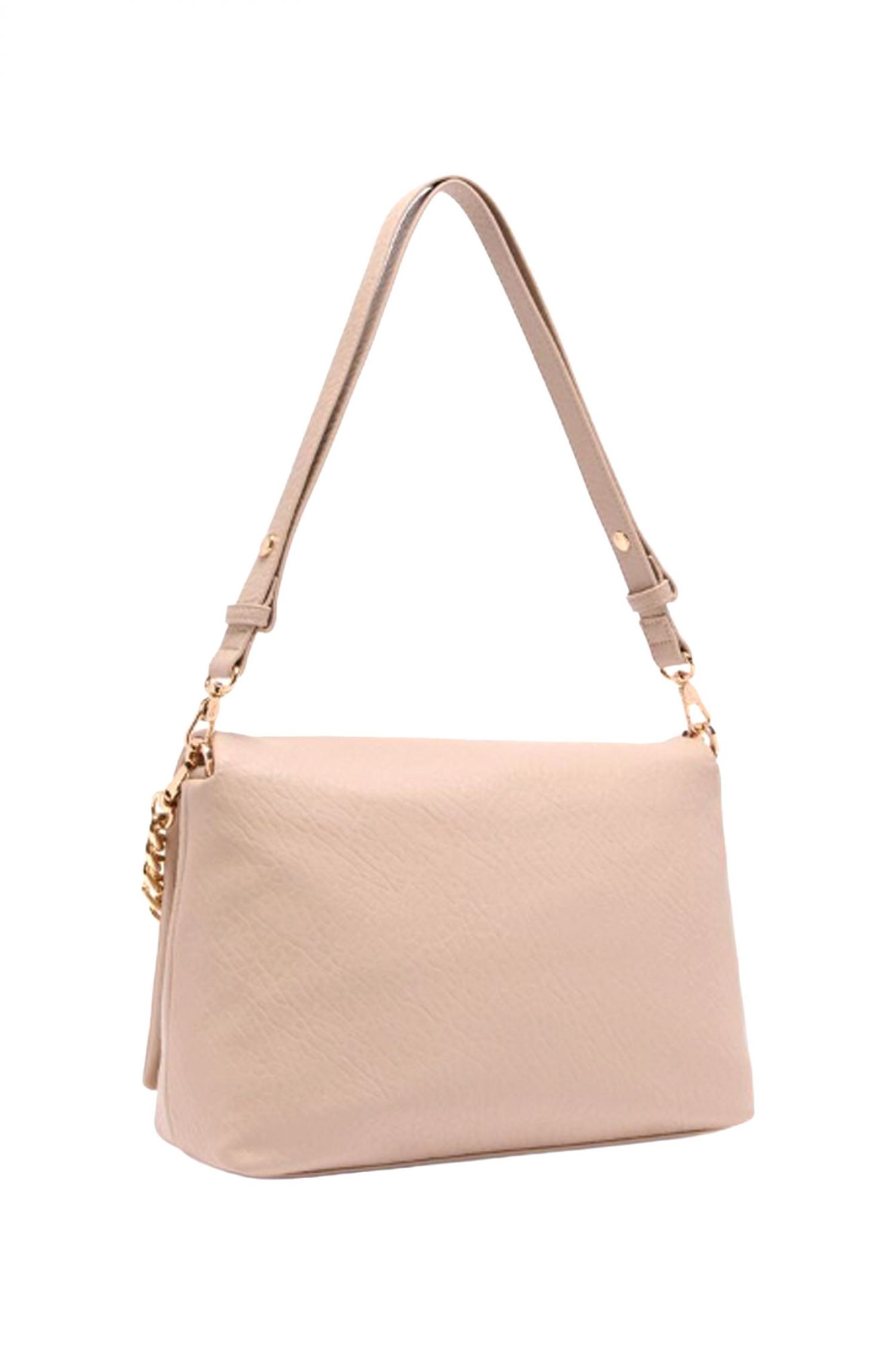 LIU-JO BETTER ΤΣΑΝΤΑ CROSS BODY LOGO ΜΠΕΖ φωτογραφία