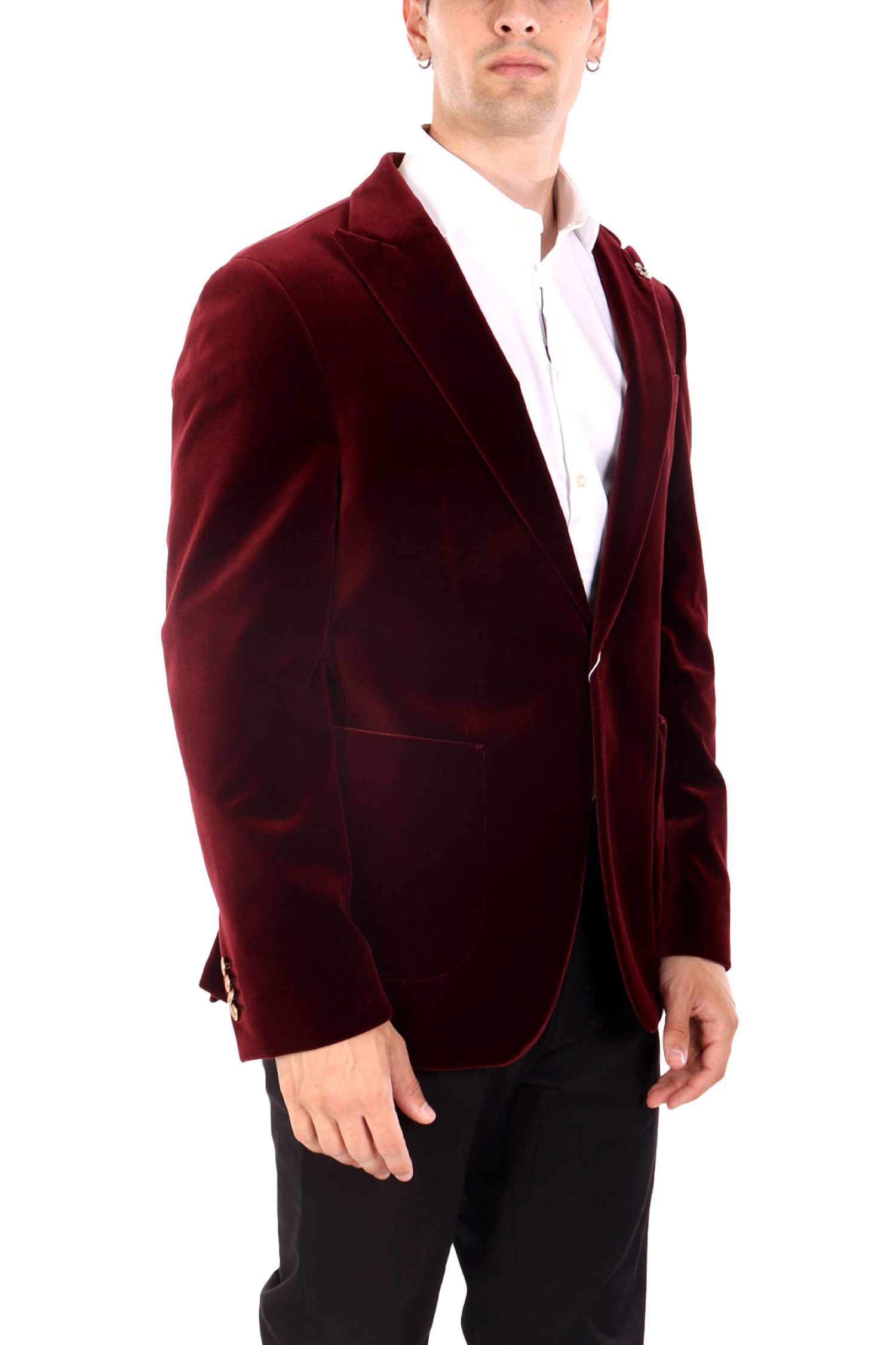 BALDESSARINI ΣΑΚΑΚΙ SLIM FIT SANDER-V ΜΠΟΡΝΤΩ φωτογραφία