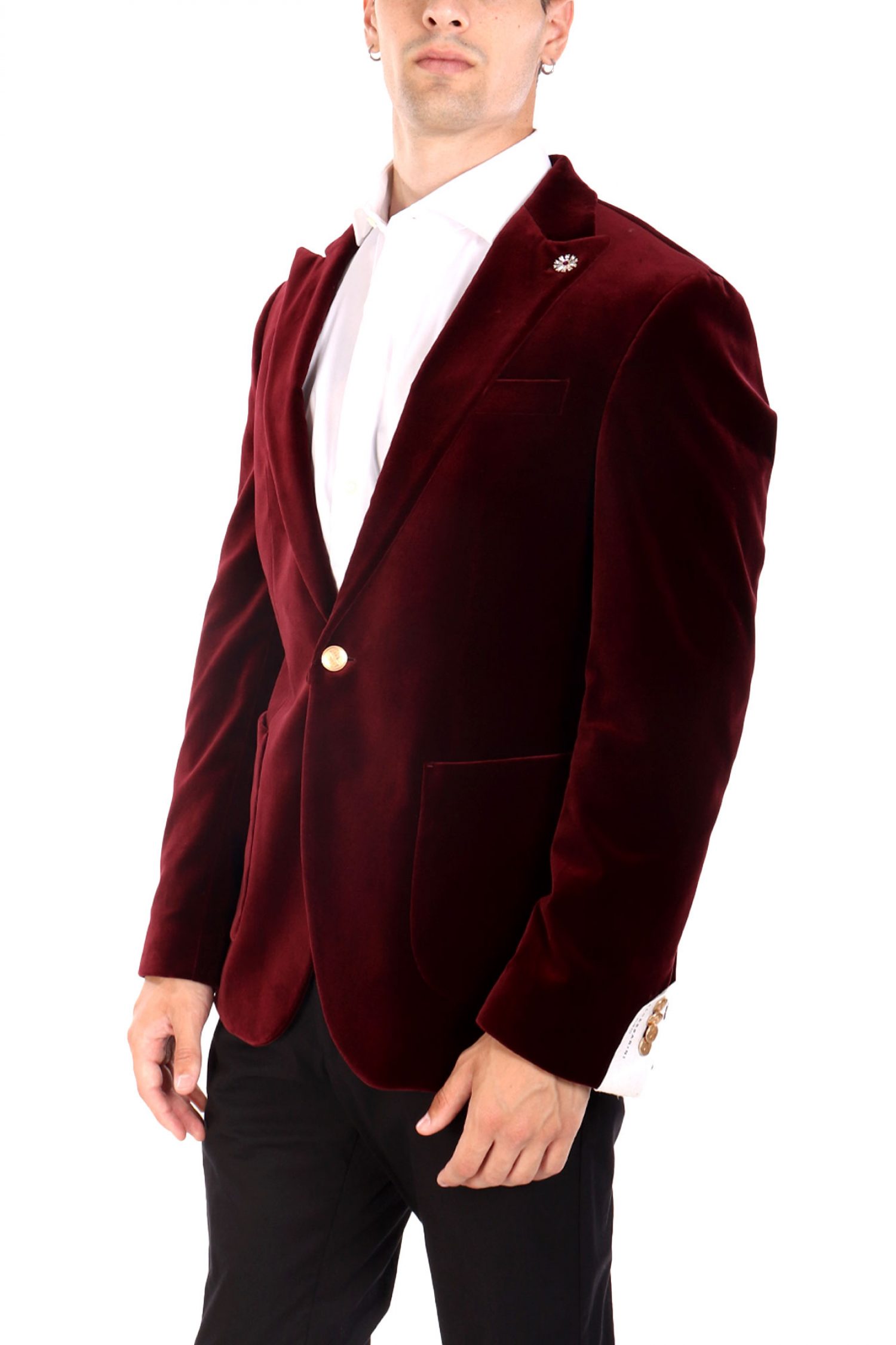 BALDESSARINI ΣΑΚΑΚΙ SLIM FIT SANDER-V ΜΠΟΡΝΤΩ φωτογραφία