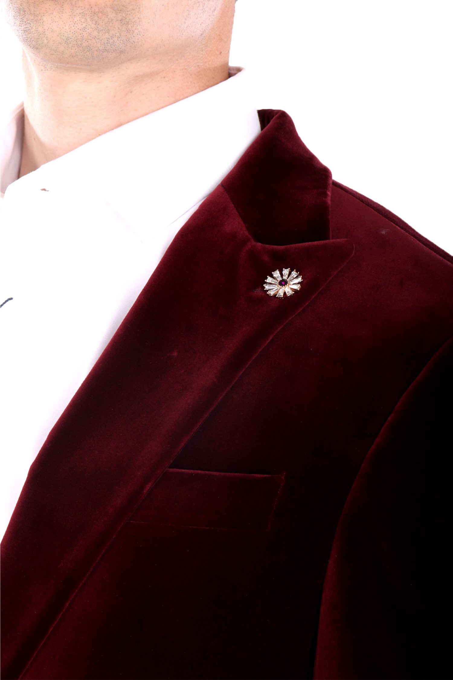 BALDESSARINI ΣΑΚΑΚΙ SLIM FIT SANDER-V ΜΠΟΡΝΤΩ φωτογραφία