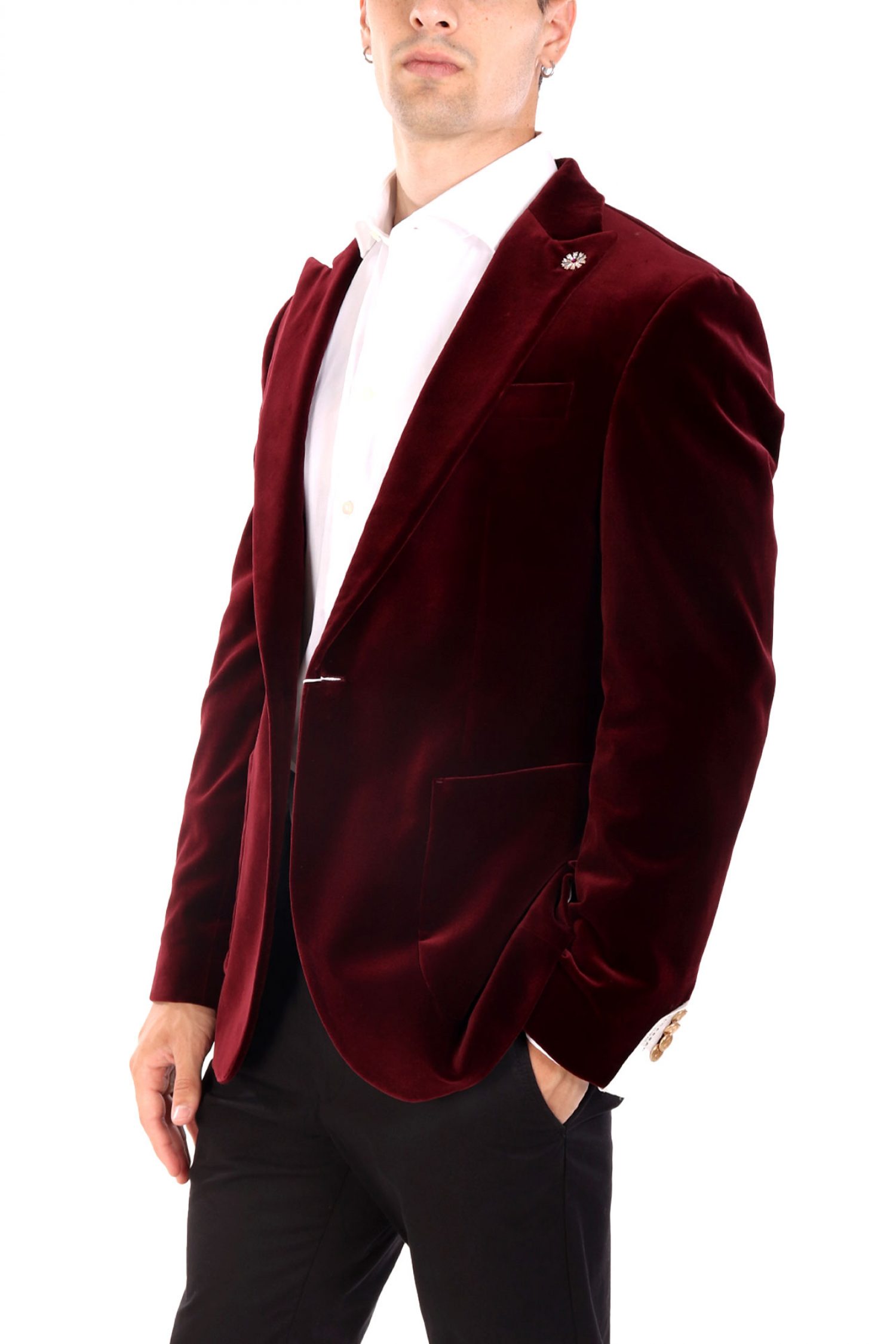 BALDESSARINI ΣΑΚΑΚΙ SLIM FIT SANDER-V ΜΠΟΡΝΤΩ φωτογραφία