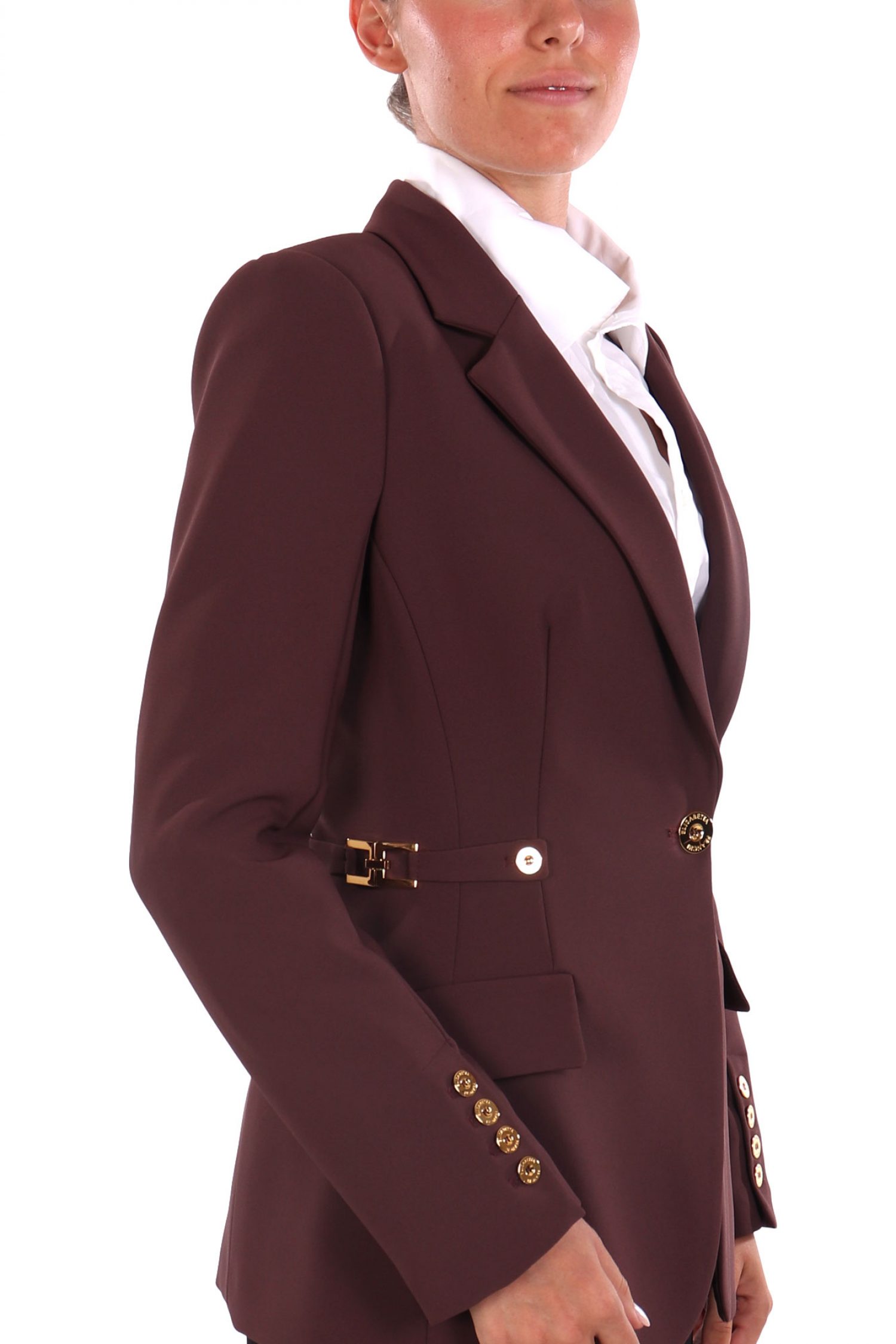 ELISABETTA FRANCHI ΣΑΚΑΚΙ ΒΟΥΡΓΟΥΝΔΙ φωτογραφία