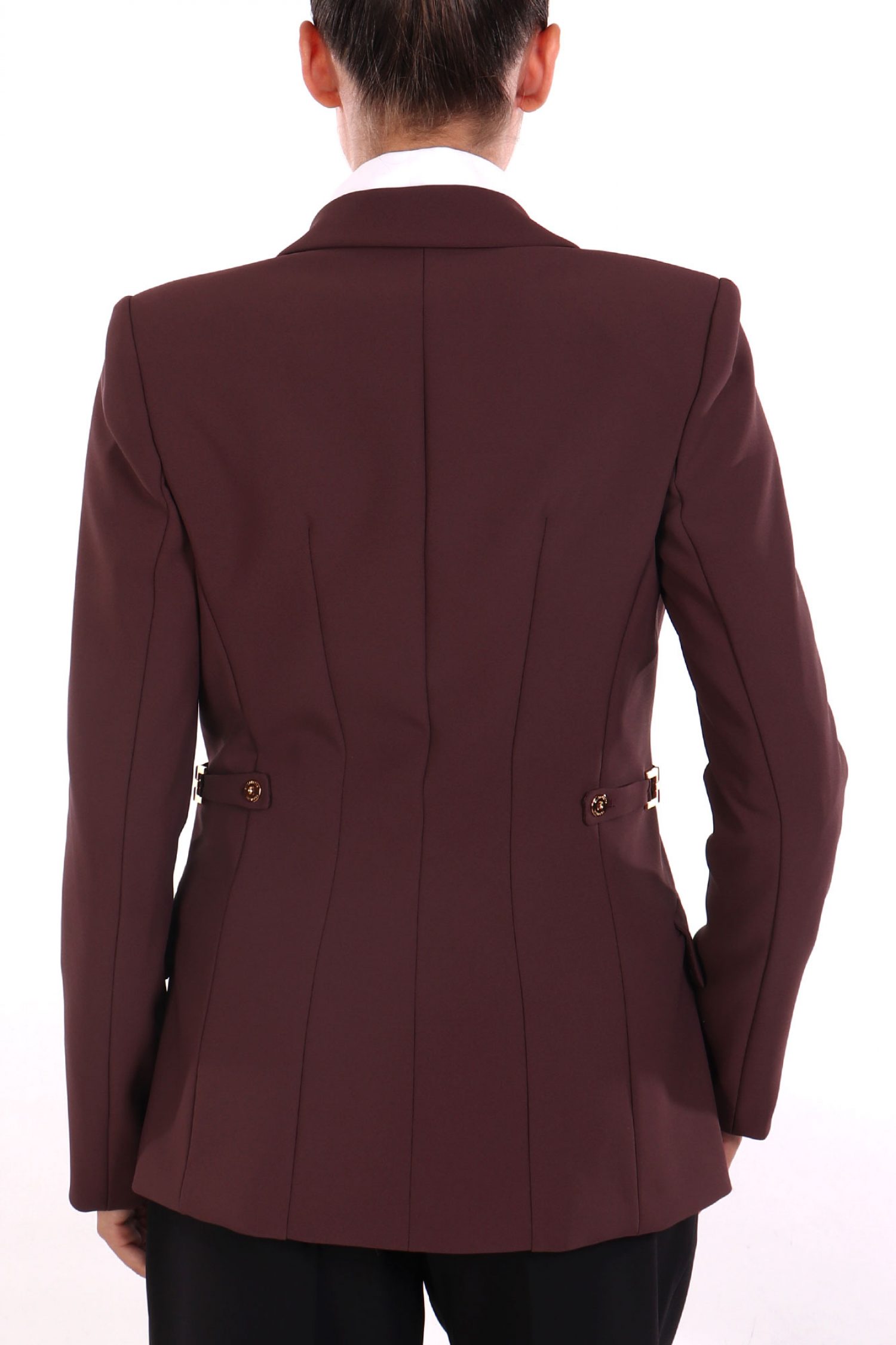 ELISABETTA FRANCHI ΣΑΚΑΚΙ ΒΟΥΡΓΟΥΝΔΙ φωτογραφία