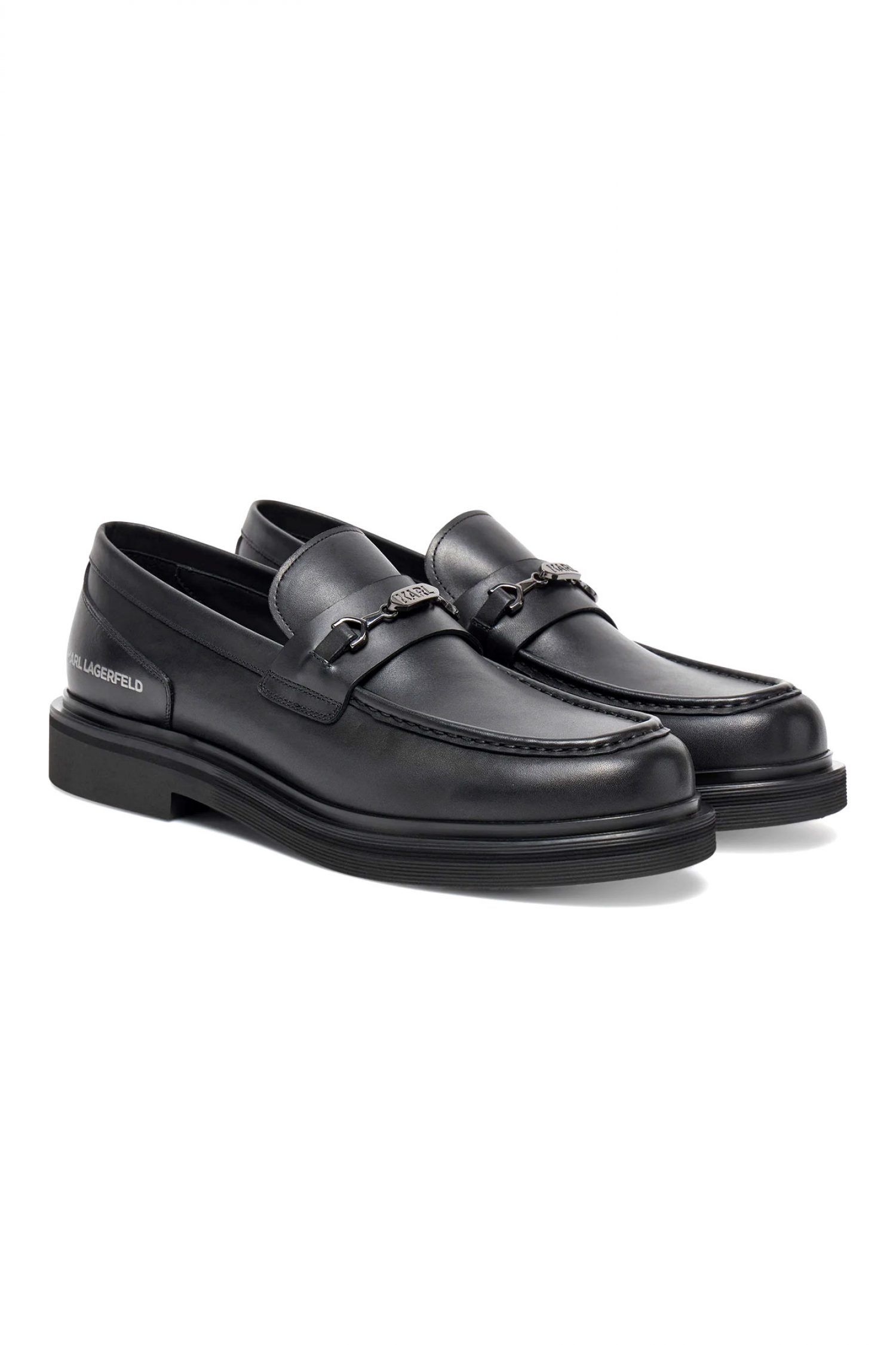 KARL LAGERFELD ΠΑΠΟΥΤΣΙΑ LOAFER KINGSTON ΜΑΥΡΟ