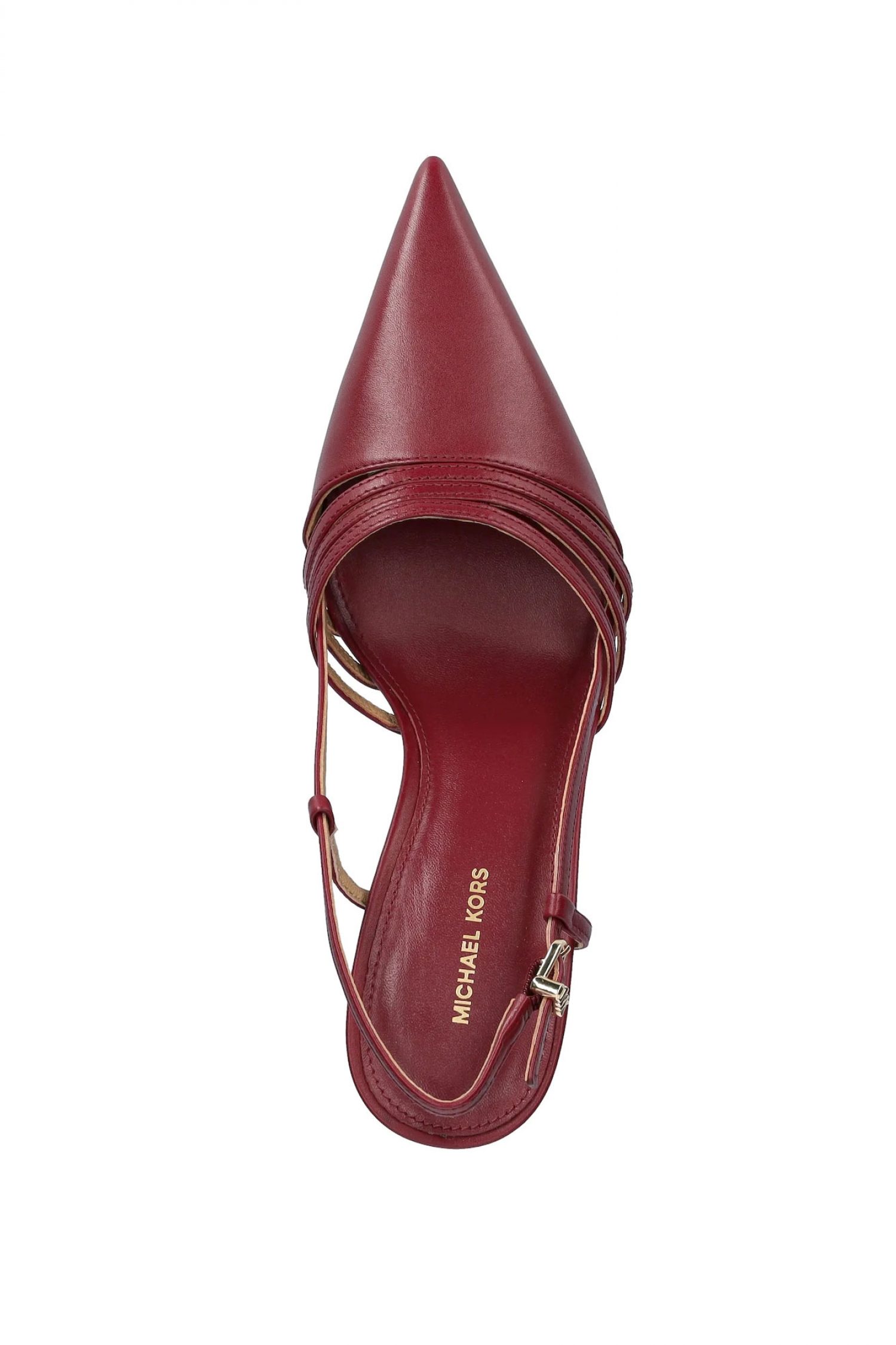 MICHAEL KORS ΠΑΠΟΥΤΣΙΑ MULES HAISLEY SLING PUMP LOGO ΜΠΟΡΝΤΩ