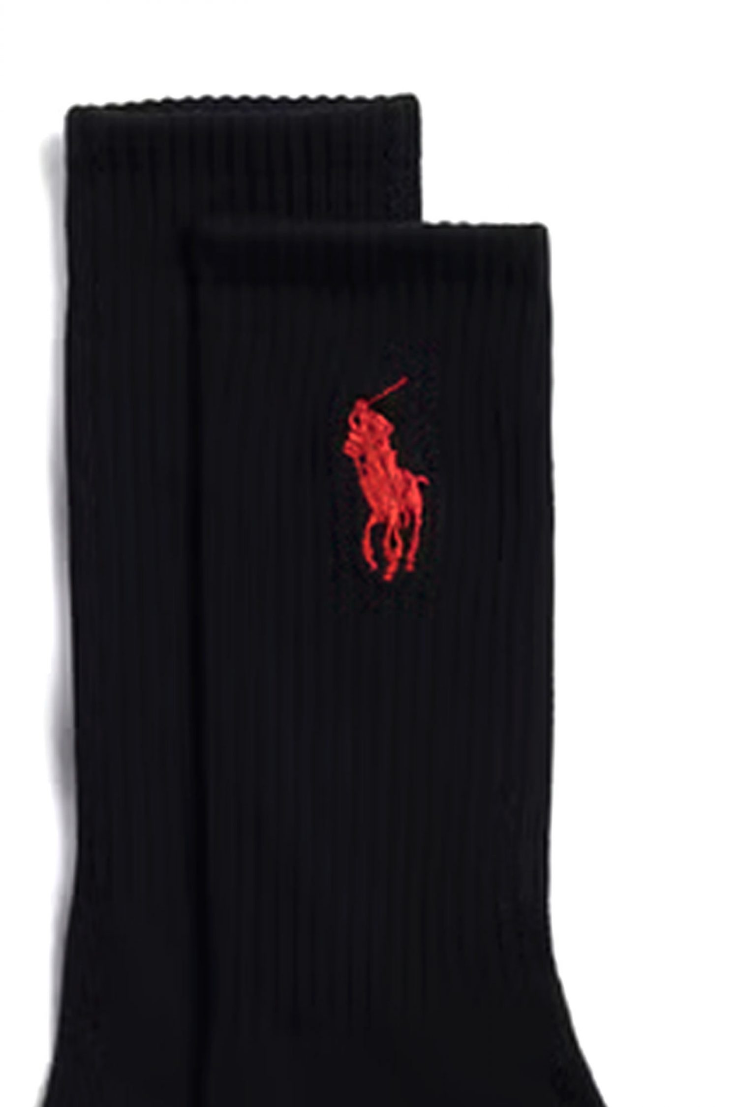 ΚΑΛΤΣΕΣ POLO RALPH LAUREN 3TEM. BIG PNY -CREW SOCK BLACK POLO RALPH LAUREN