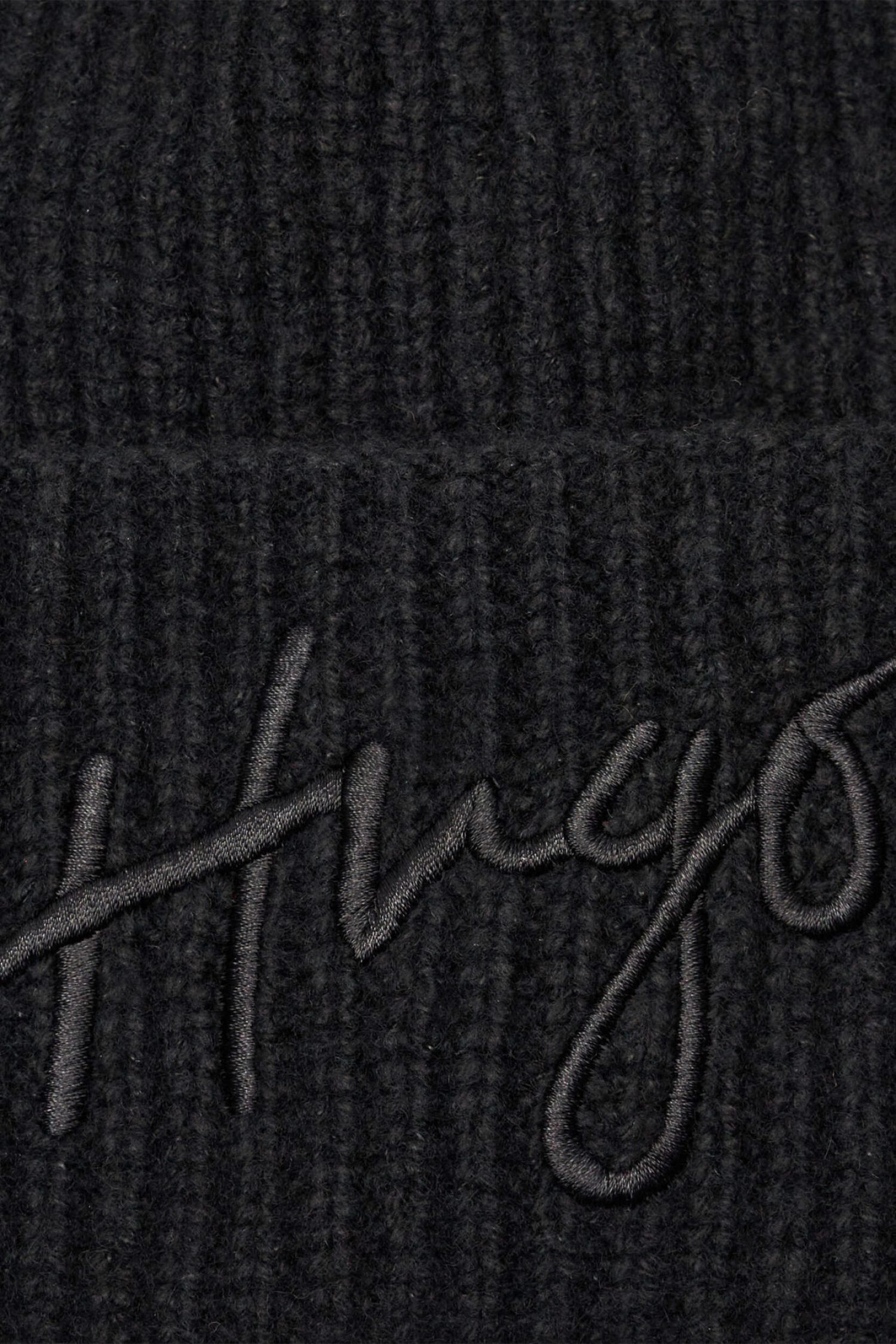 HUGO ΣΚΟΥΦΟΣ SOCIALY_HAT LOGO ΜΑΥΡΟ