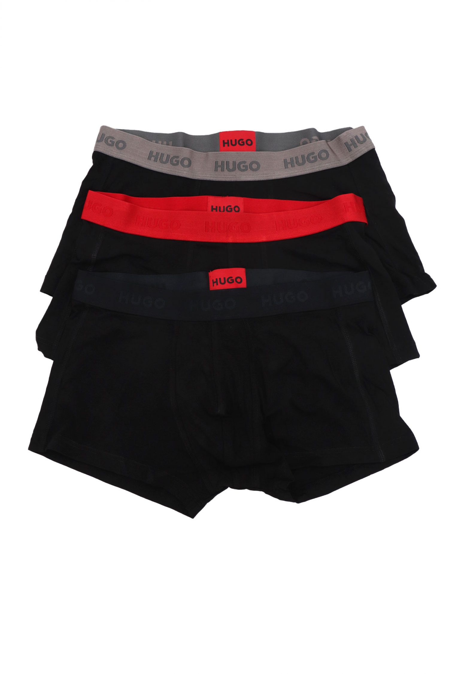 HUGO ΕΣΩΡΟΥΧΑ TRUNK TRIPLET PACK LOGO ΜΑΥΡΟ