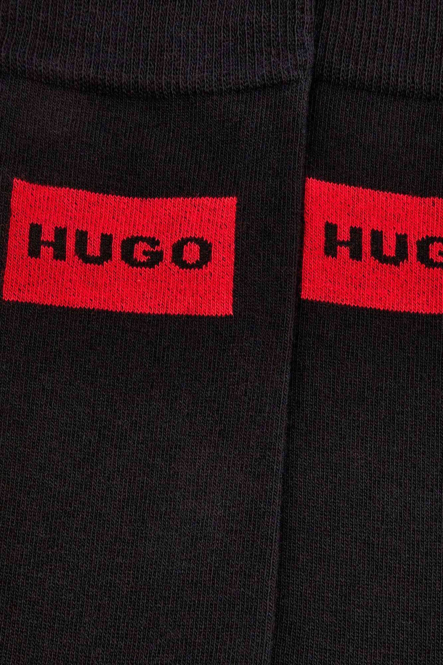 HUGO ΚΑΛΤΣΕΣ 2P RS RED LABEL CC LOGO ΜΑΥΡΟ