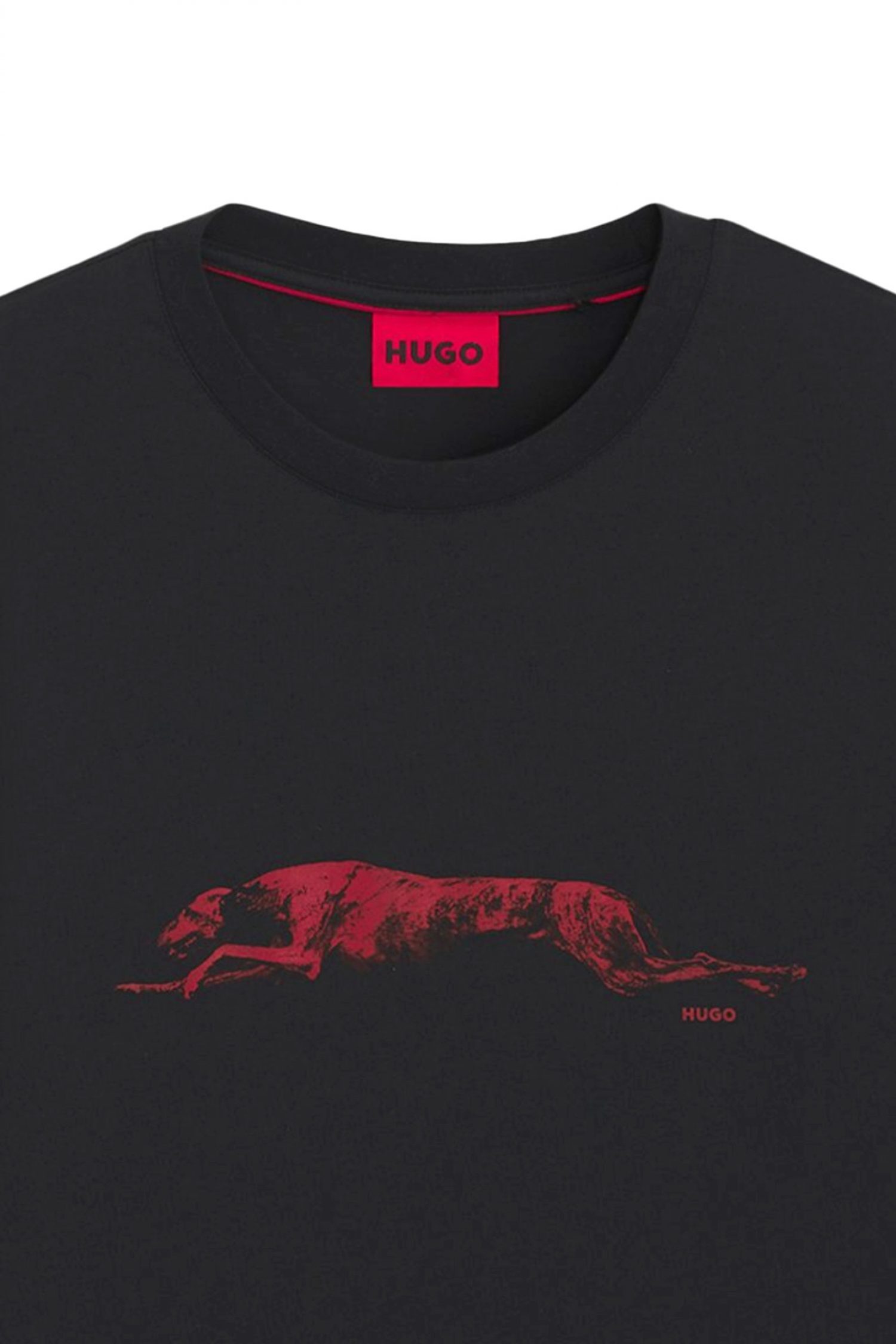 Men's T-Shirts Hugo Black