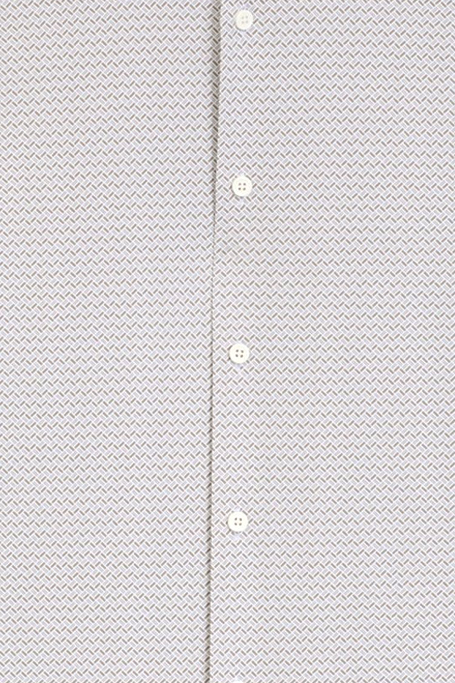 BOSS ΠΟΥΚΑΜΙΣΟ ΜΚΡΟΣΧΕΔΙΟ SLIM FIT P-ROAN-KENT-C1-233 ΧΑΚΙ-ΚΑΦΕ