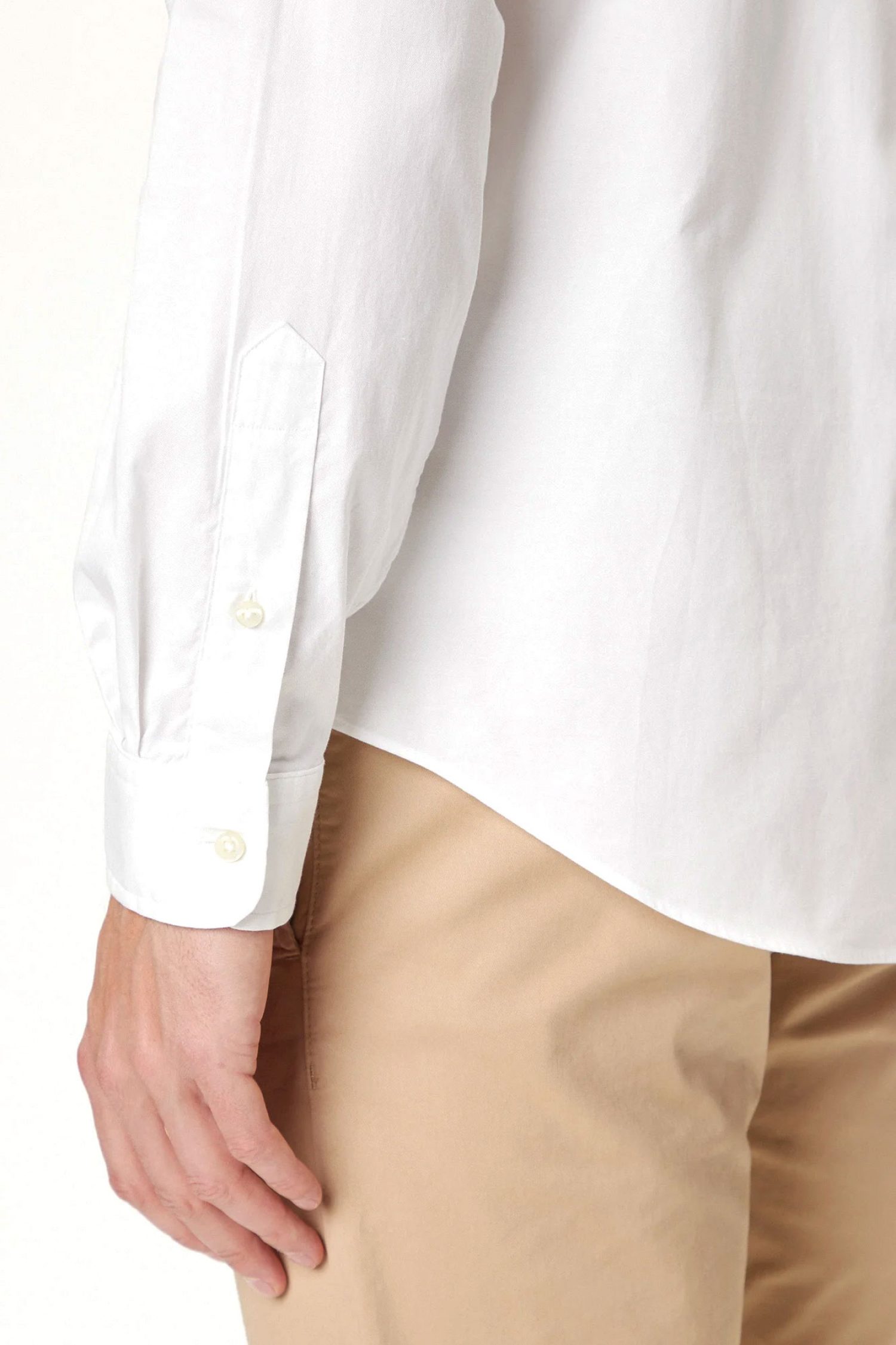 RALPH LAUREN ΠΟΥΚΑΜΙΣΟ BUTTON DOWN CUSTOM FIT LOGO ΛΕΥΚΟ