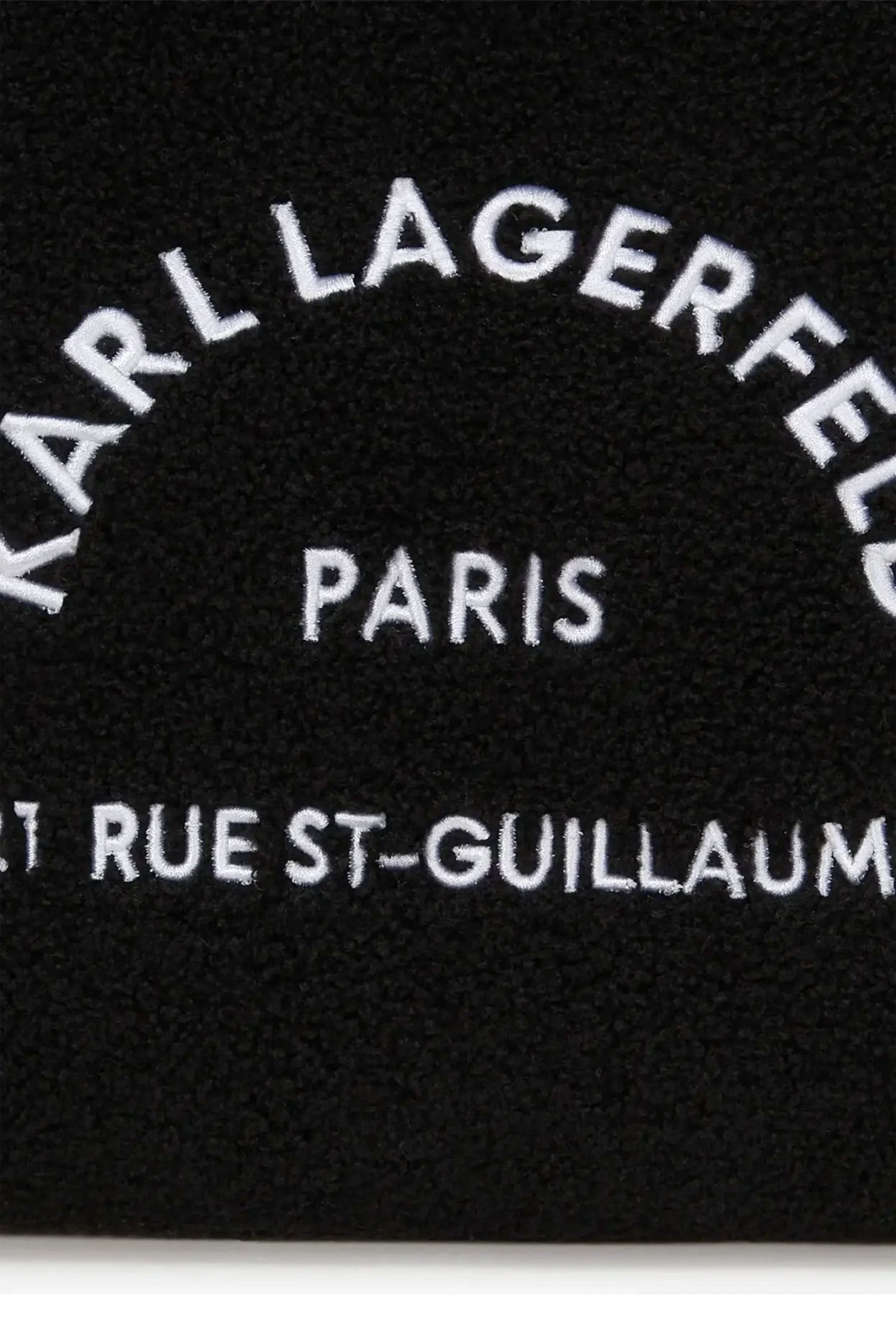 KARL LAGERFELD ΤΣΑΝΤΑ ΩΜΟΥ/CROSSBODY K/RSG MD SQUARE TOTE SEARLING LOGO ΜΑΥΡΟ φωτογραφία