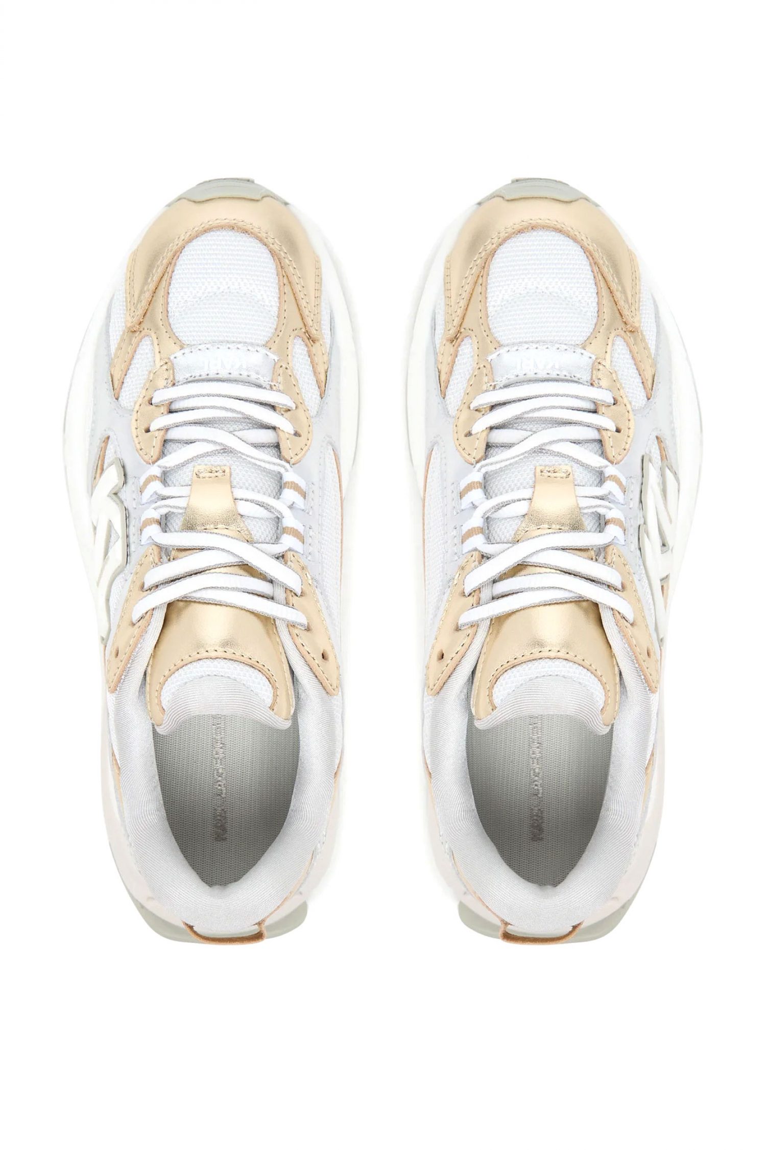 KARL LAGERFELD ΠΑΠΟΥΤΣΙΑ SNEAKERS ORION METAΛΛΙΚΕΣ ΛΕΠΤΟΜΕΡΕΙΕΣ ΛΑΜΨΗΣ LOGO ΛΕΥΚΟ/ΑΣΗΜΙ/ΧΡΥΣΟ φωτογραφία