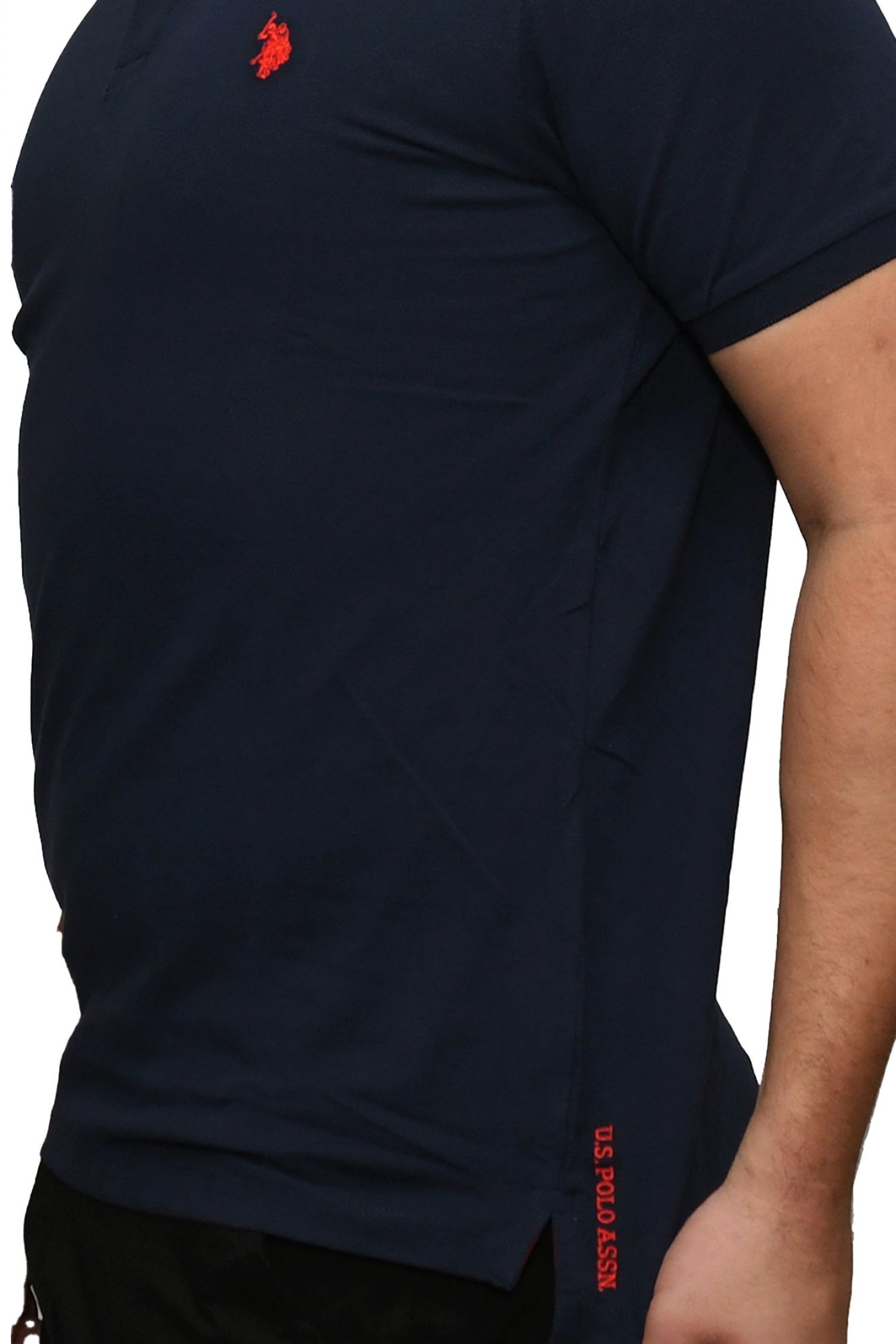 U.S.POLO ASSN POLO KING LOGO ΜΠΛΕ