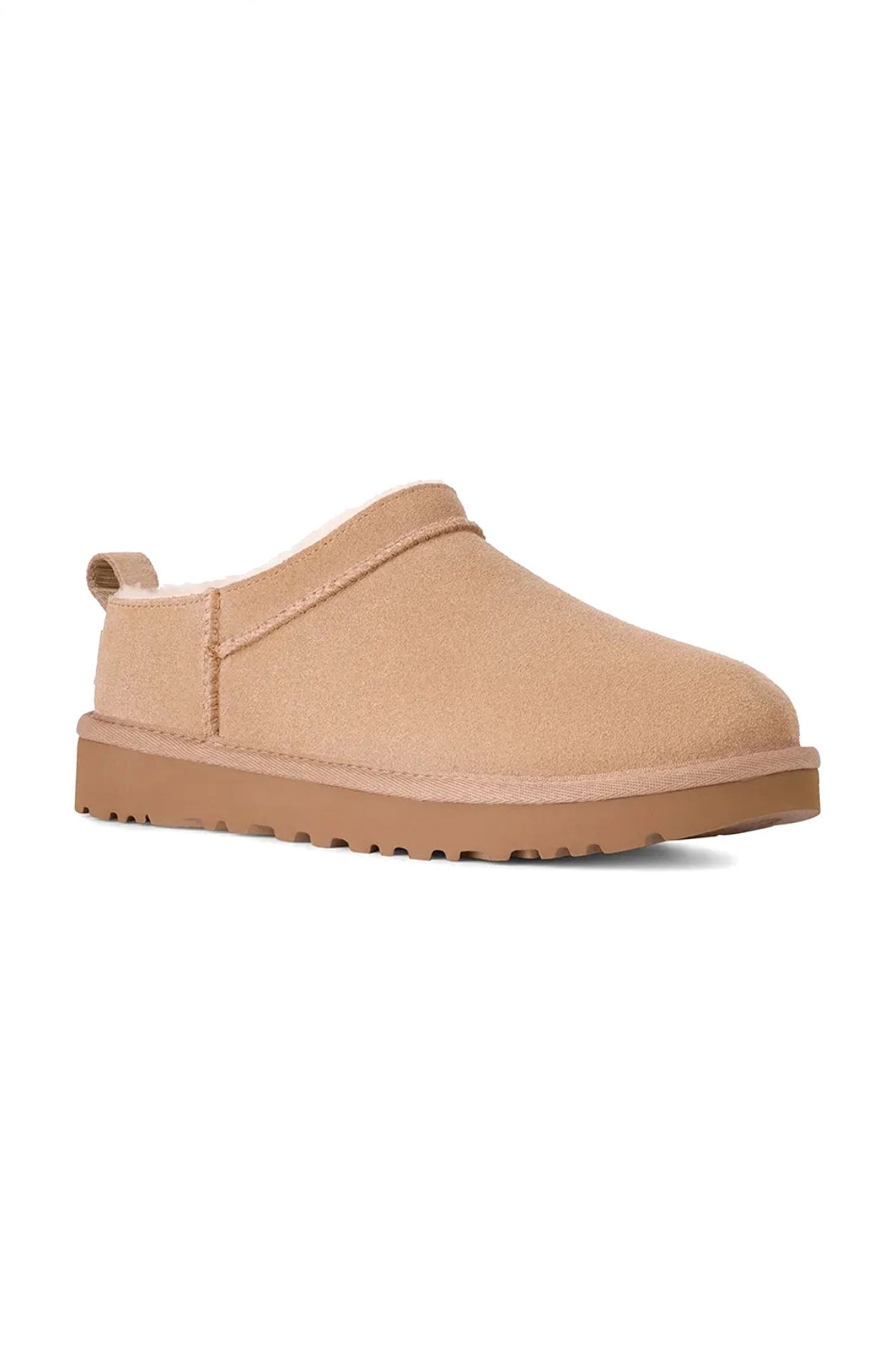 UGG ΠΑΠΟΥΤΣΙΑ ΠΑΝΤΟΦΛΕΣ CLASSIC MICRO LOGO ΜΠΕΖ