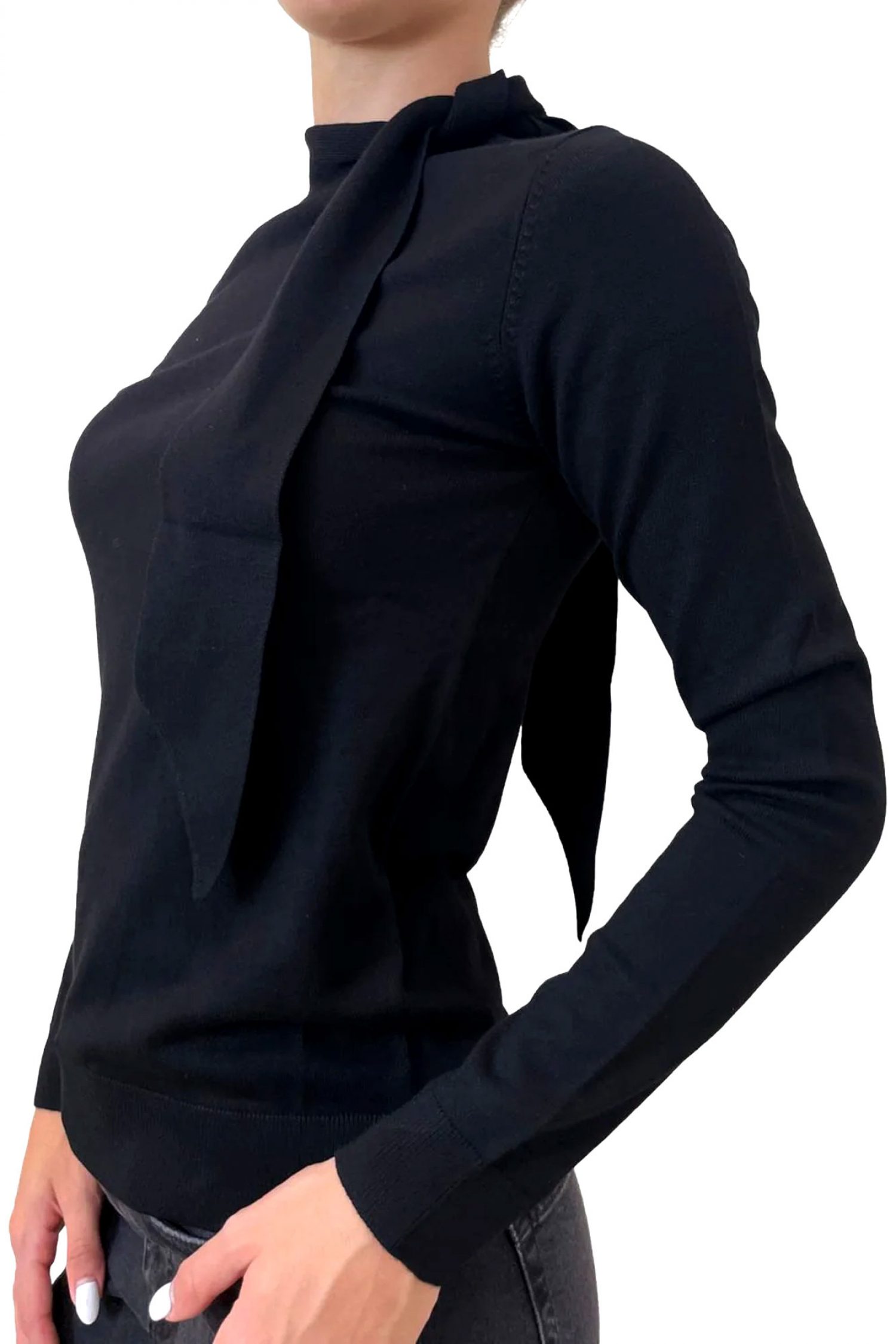 MARELLA EMME ΠΛΕΚΤΟ OSAKA ΛΟΥΠΕΤΟ ΔΕΣΙΜΟ ΛΑΙΜΟ ΜΑΥΡΟ