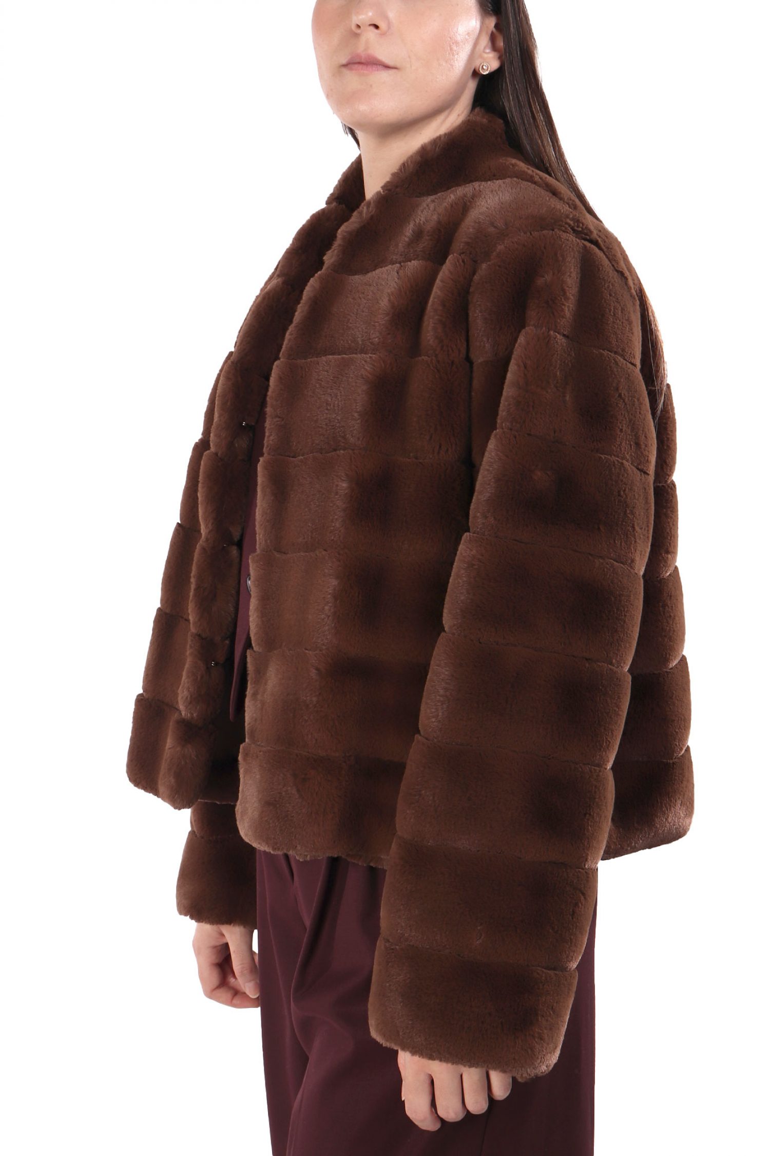 MARELLA EMME ΓΟΥΝΑ CARPAZI REGULAR FIT ΚΑΦΕ