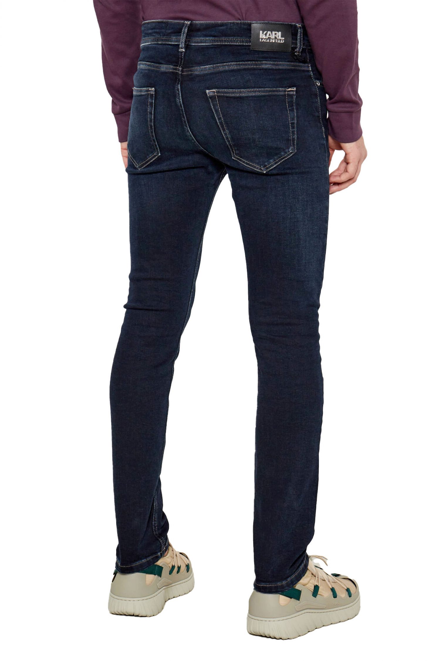 KARL LAGERFELD ΠΑΝΤΕΛΟΝΙ REGULAR FIT JEANS ΜΠΛΕ