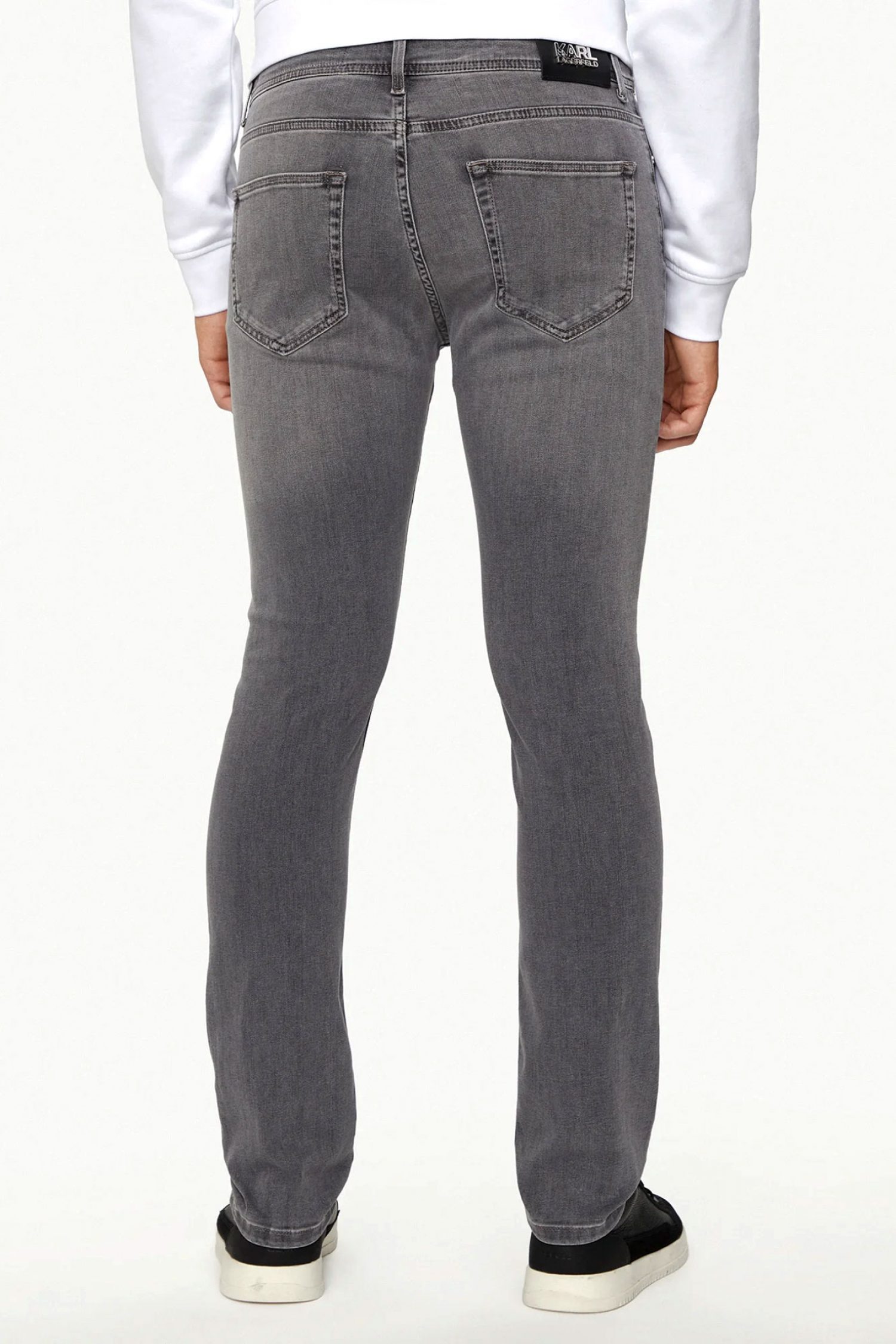 KARL LAGERFELD ΠΑΝΤΕΛΟΝΙ REGULAR FIT JEANS ΓΚΡΙ