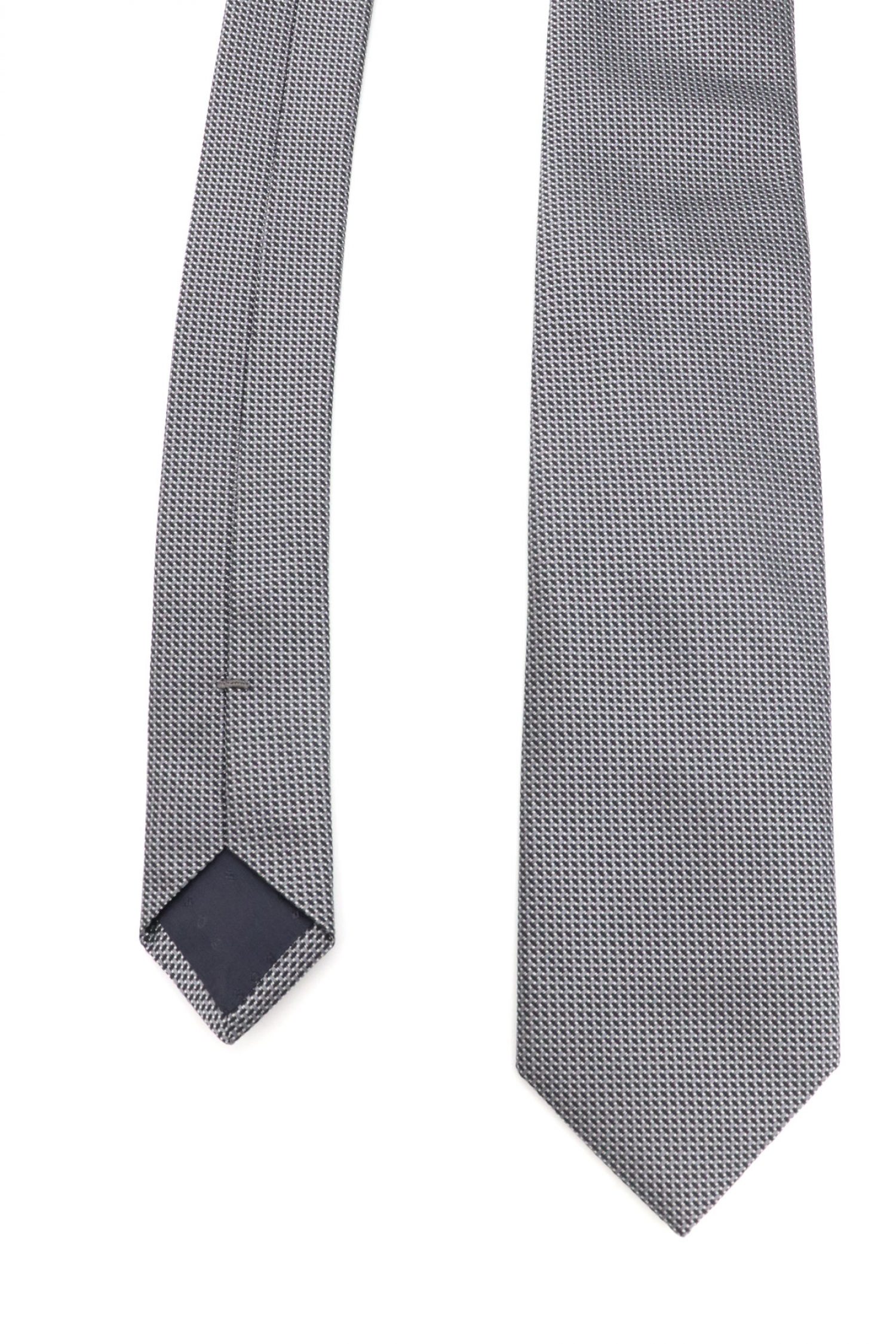 BOSS ΓΡΑΒΑΤΑ ΜΑΚΡΟΣΧΕΔΙΟ 7.5CM ΓΑΛΑΖΙΟ