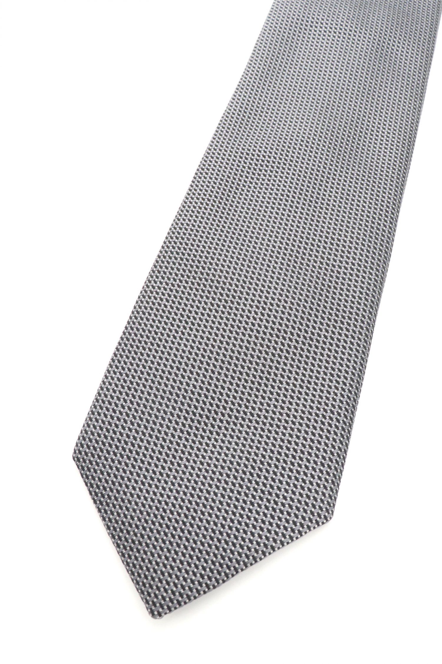 BOSS ΓΡΑΒΑΤΑ ΜΑΚΡΟΣΧΕΔΙΟ 7.5CM ΓΑΛΑΖΙΟ