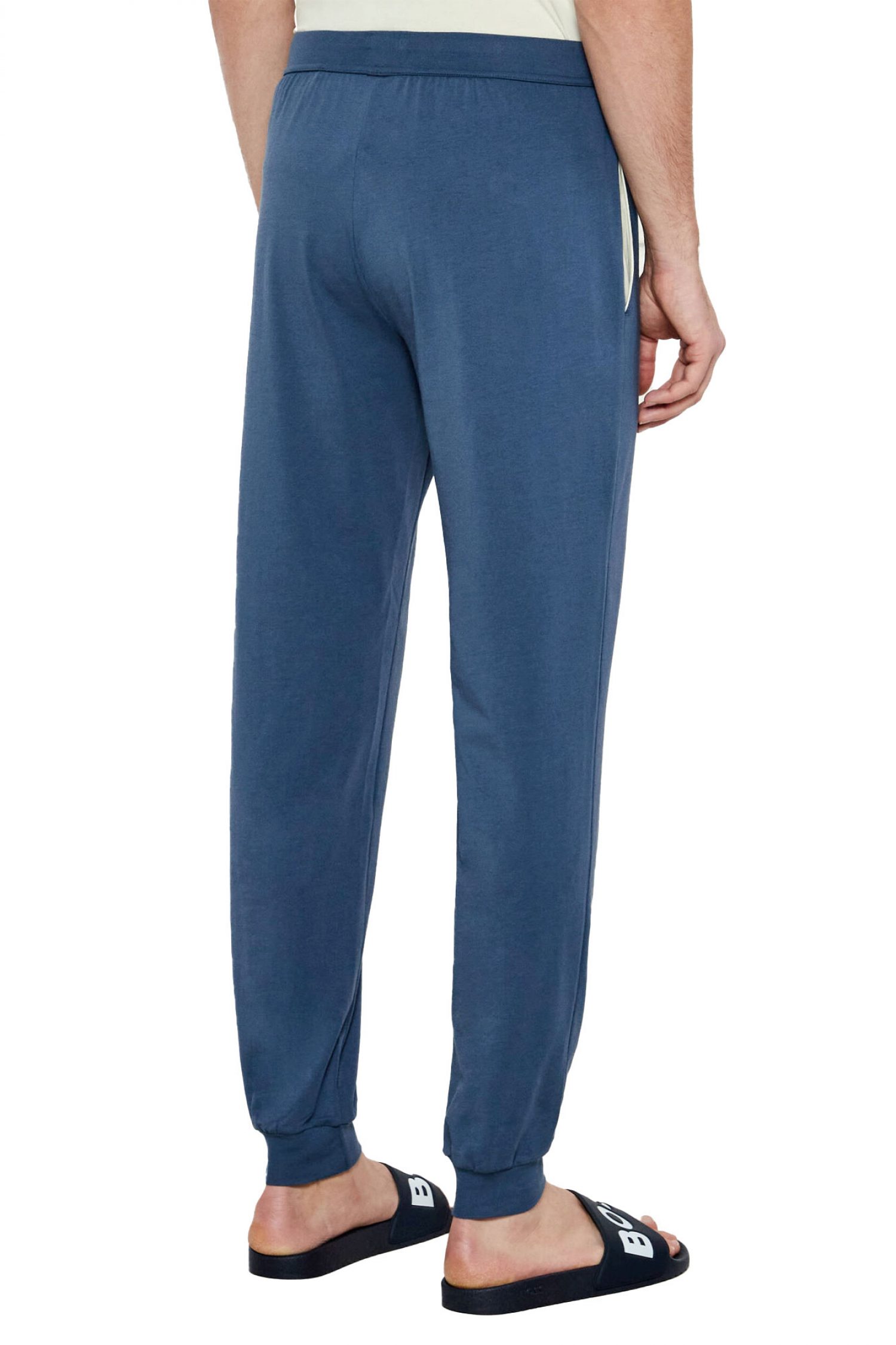 BOSS HOMEWEAR ΠΑΝΤΕΛΟΝΙ ΦΟΡΜΑ MIX&MATCH PANTS ΡΑΦ ΜΠΛΕ