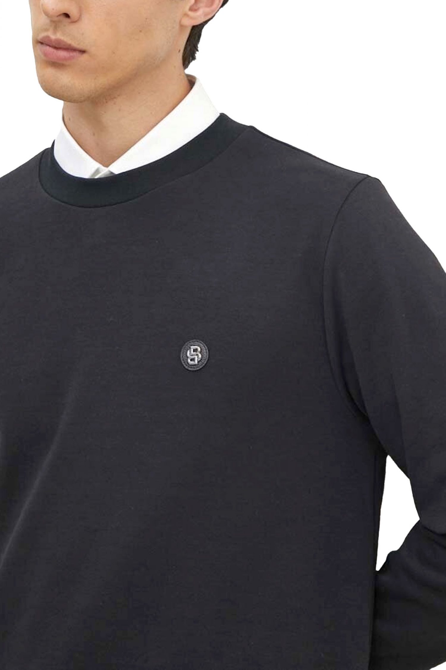 BOSS ΦΟΥΤΕΡ CREW NECK C-SHARPE 01 ΜΑΥΡΟ φωτογραφία