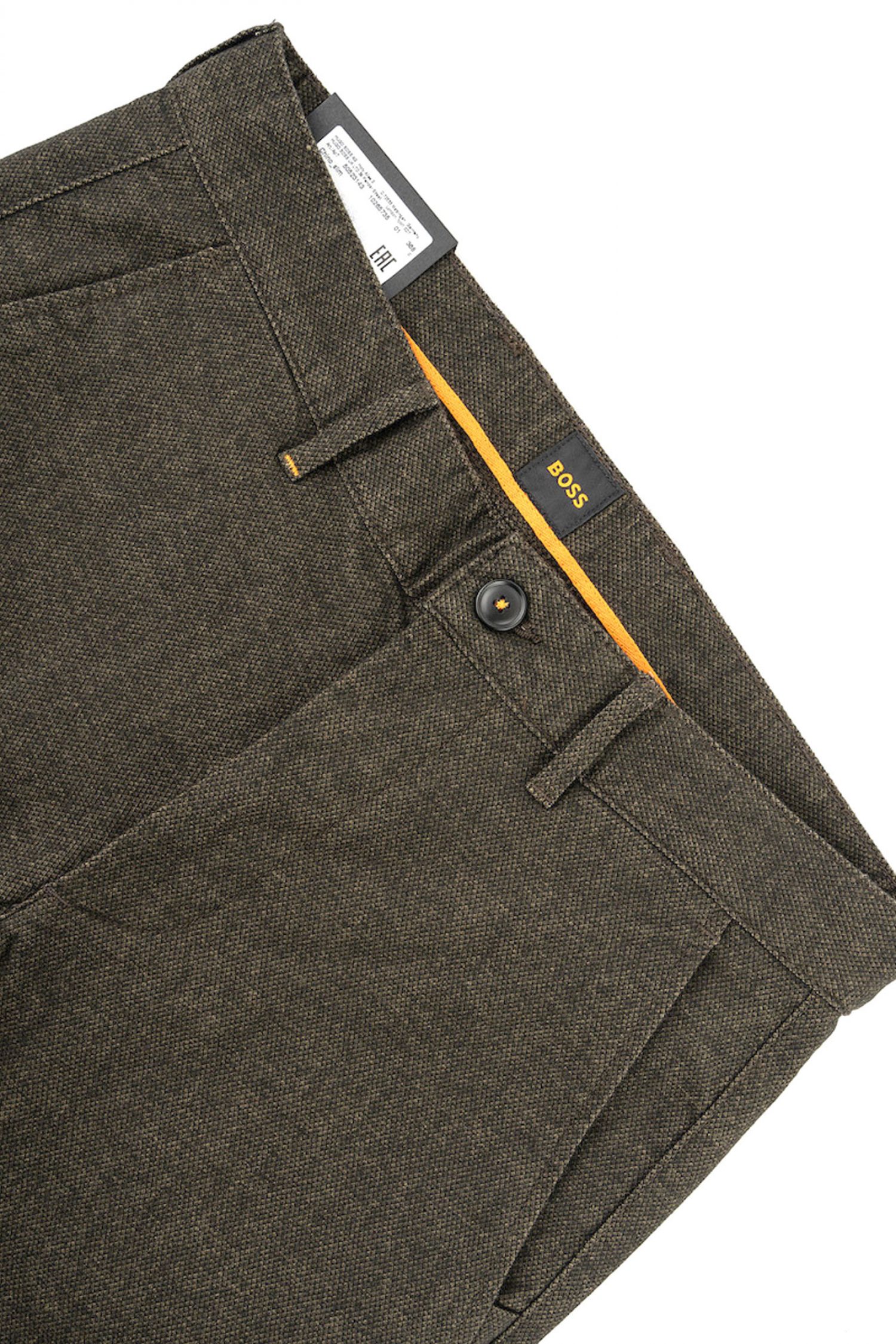 BOSS CASUAL ΠΑΝΤΕΛΟΝΙ CHINO SLIM FIT CHINO SLIM ΛΑΔΙ