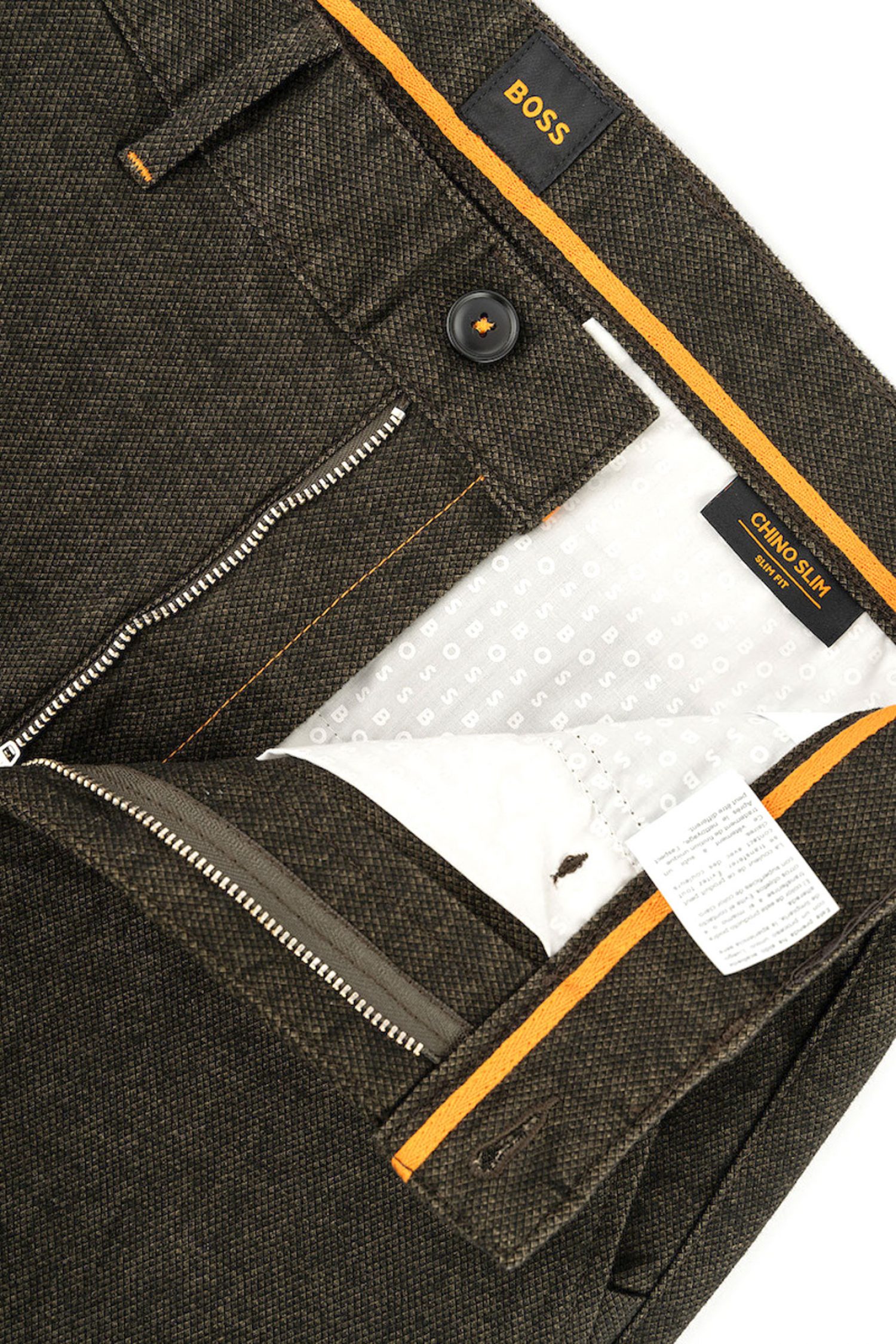 BOSS CASUAL ΠΑΝΤΕΛΟΝΙ CHINO SLIM FIT CHINO SLIM ΛΑΔΙ