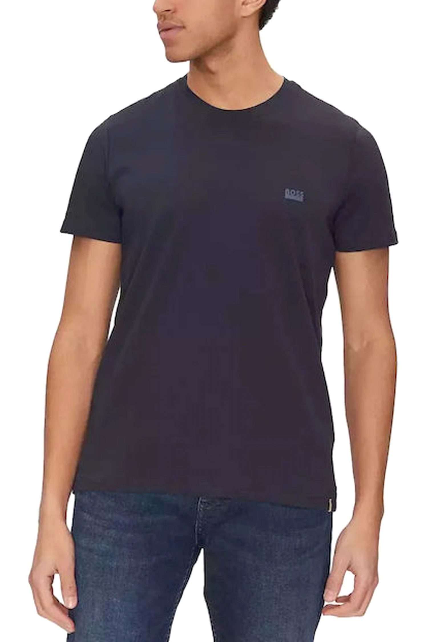 BOSS ΕΣΩΡΟΥΧΟ T-SHIRT RN 365 CREW NECK ΜΠΛΕ