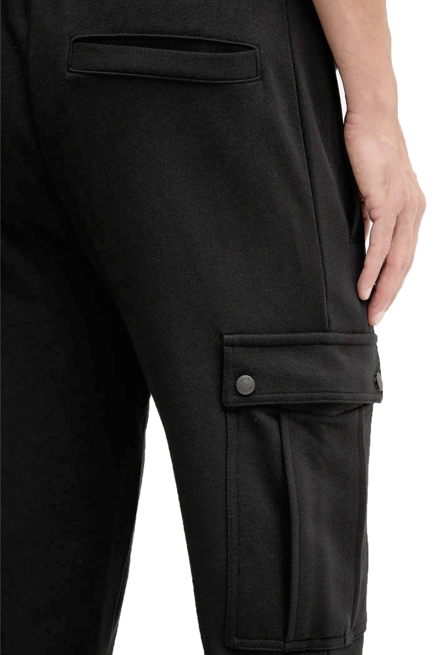 BOSS CASUAL ΠΑΝΤΕΛΟΝΙ ΦΟΡΜΑ SETEAM ΜΑΥΡΟ