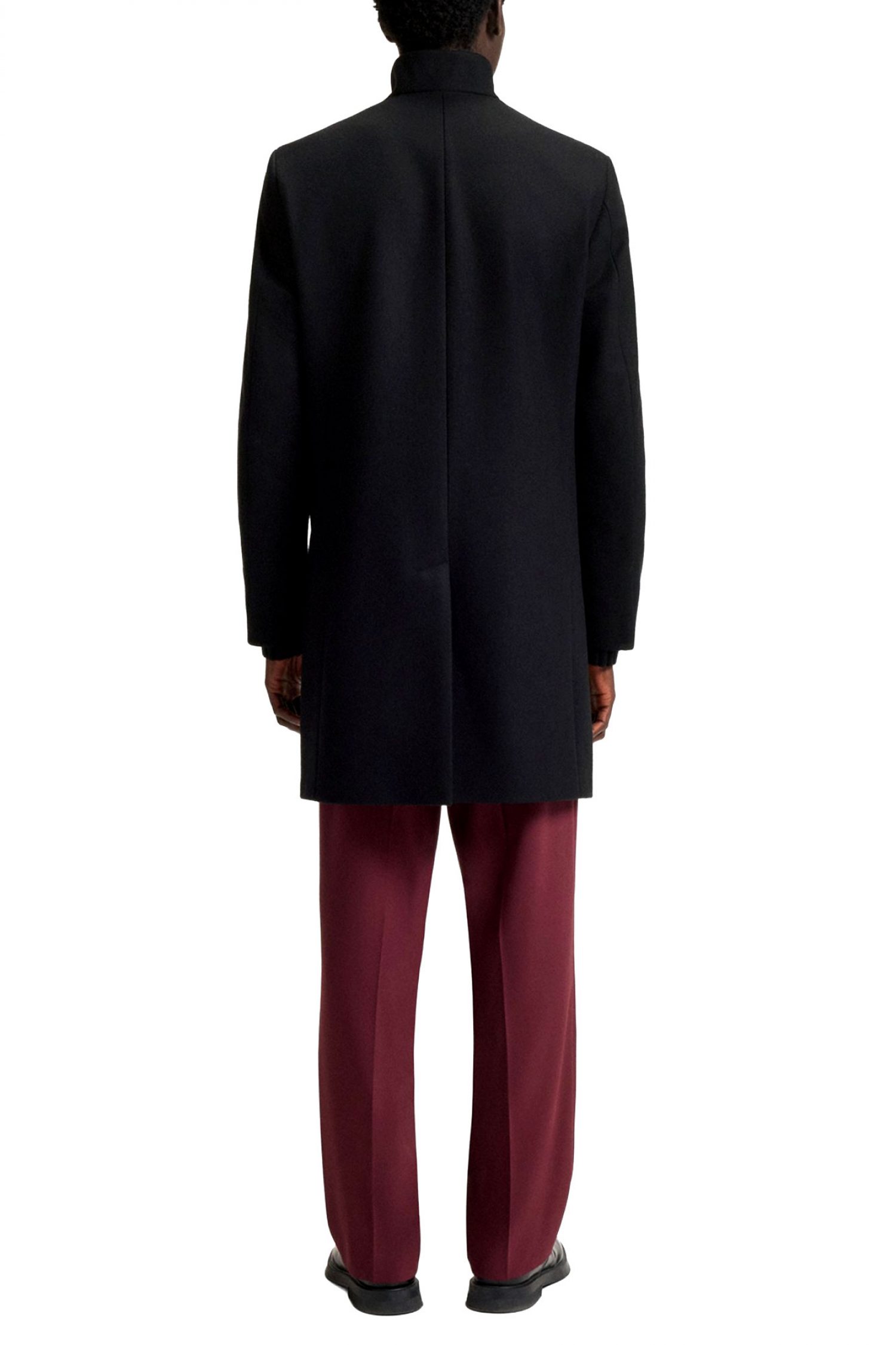 HUGO ΠΑΛΤΟ MINTRAX2541 ΜΑΥΡΟ