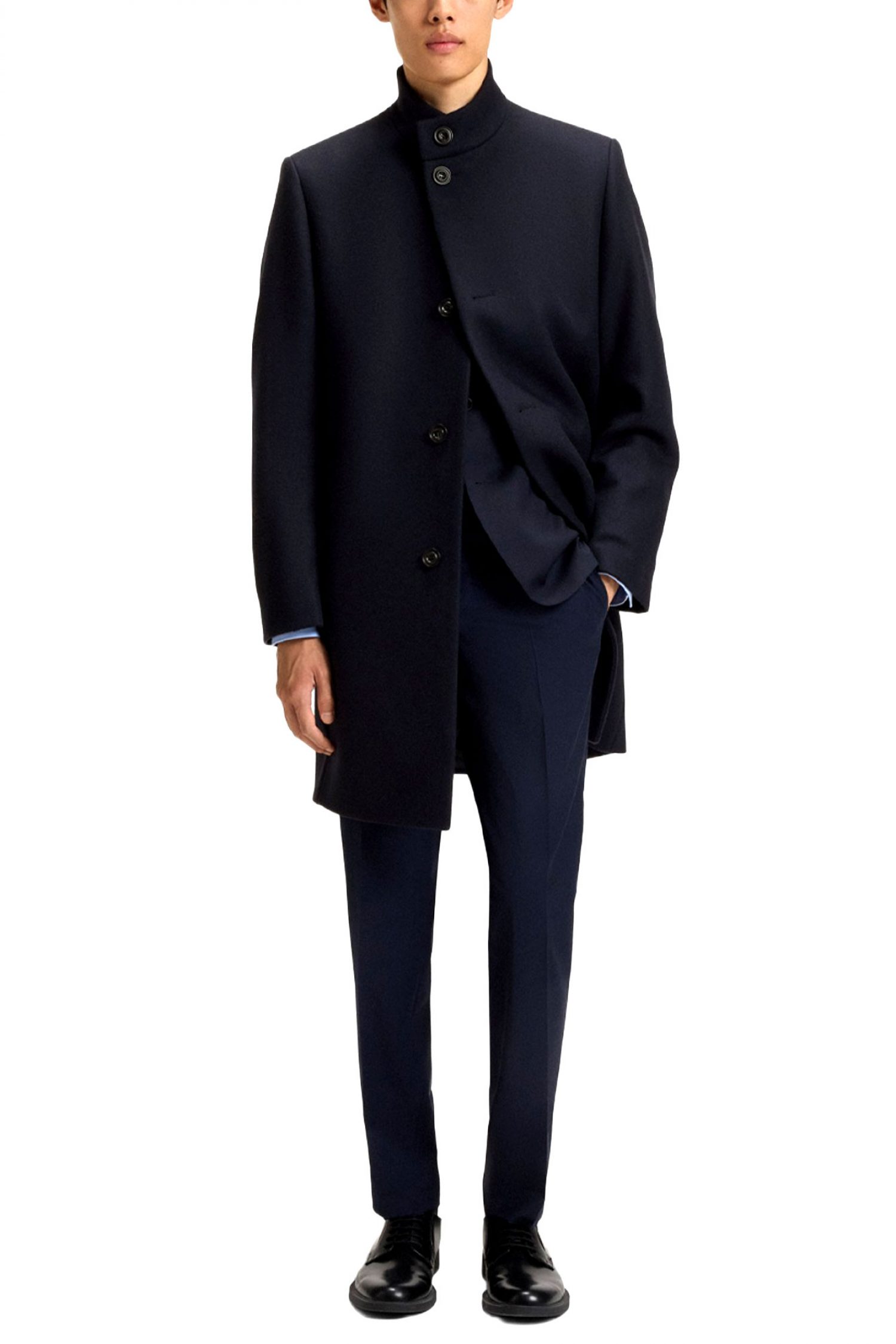 HUGO ΠΑΛΤΟ MINTRAX2541 ΜΠΛΕ