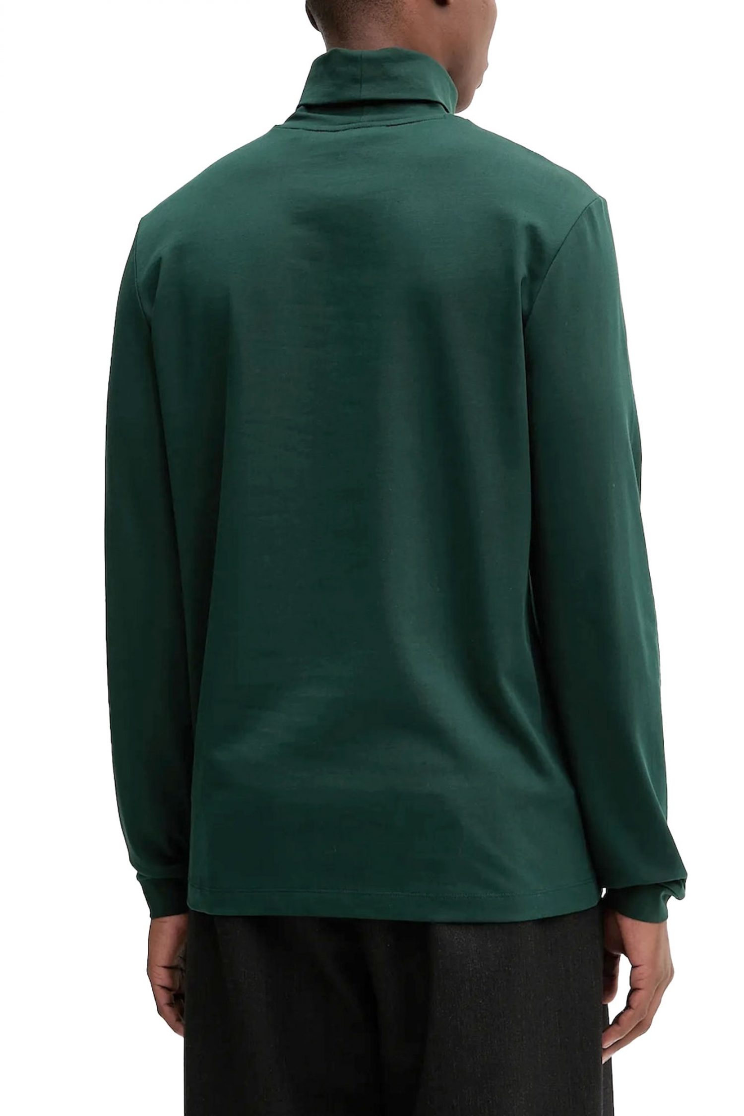 HUGO T-SHIRT ROLLNECK DAPOROLLO LOGO ΚΥΠΑΡΙΣΣΙ