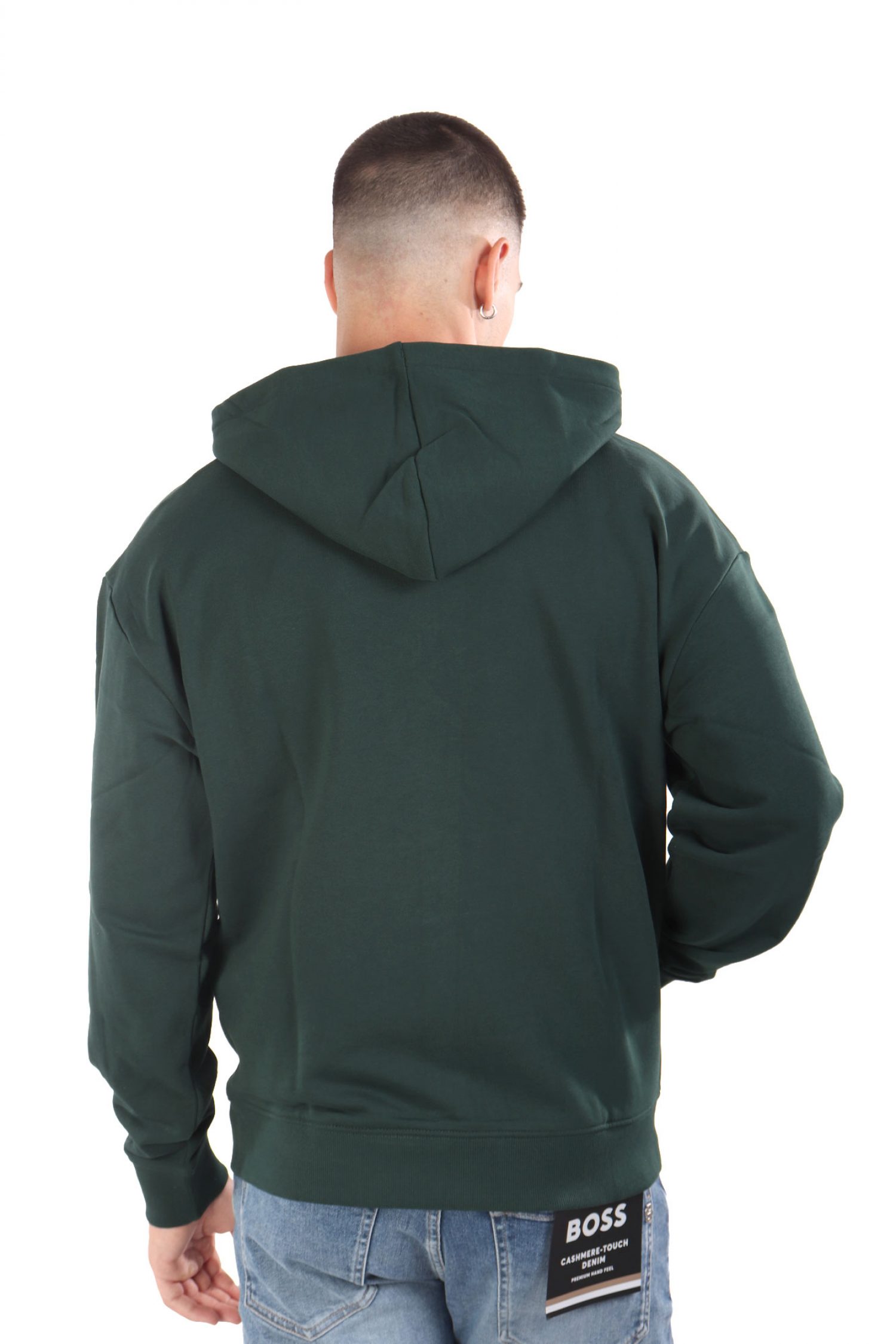 HUGO ΦΟΥΤΕΡ HOODIE FULLZIP DAPOZIP LOGO ΚΥΠΑΡΙΣΣΙ φωτογραφία
