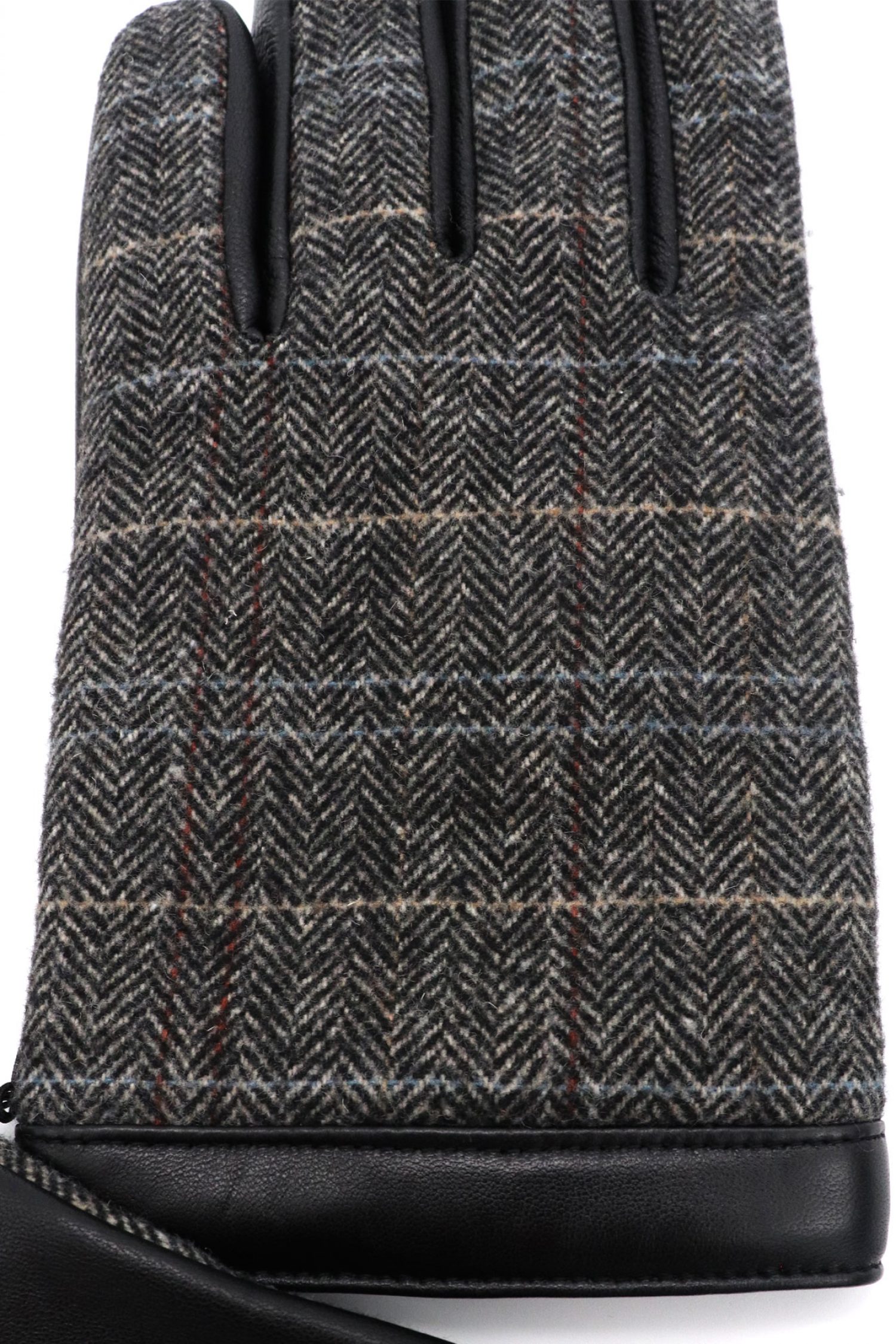 BOSS ΓΑΝΤΙΑ HARRYE-S ΓΚΡΙ-ΜΑΥΡΟ-ΚΑΦΕ