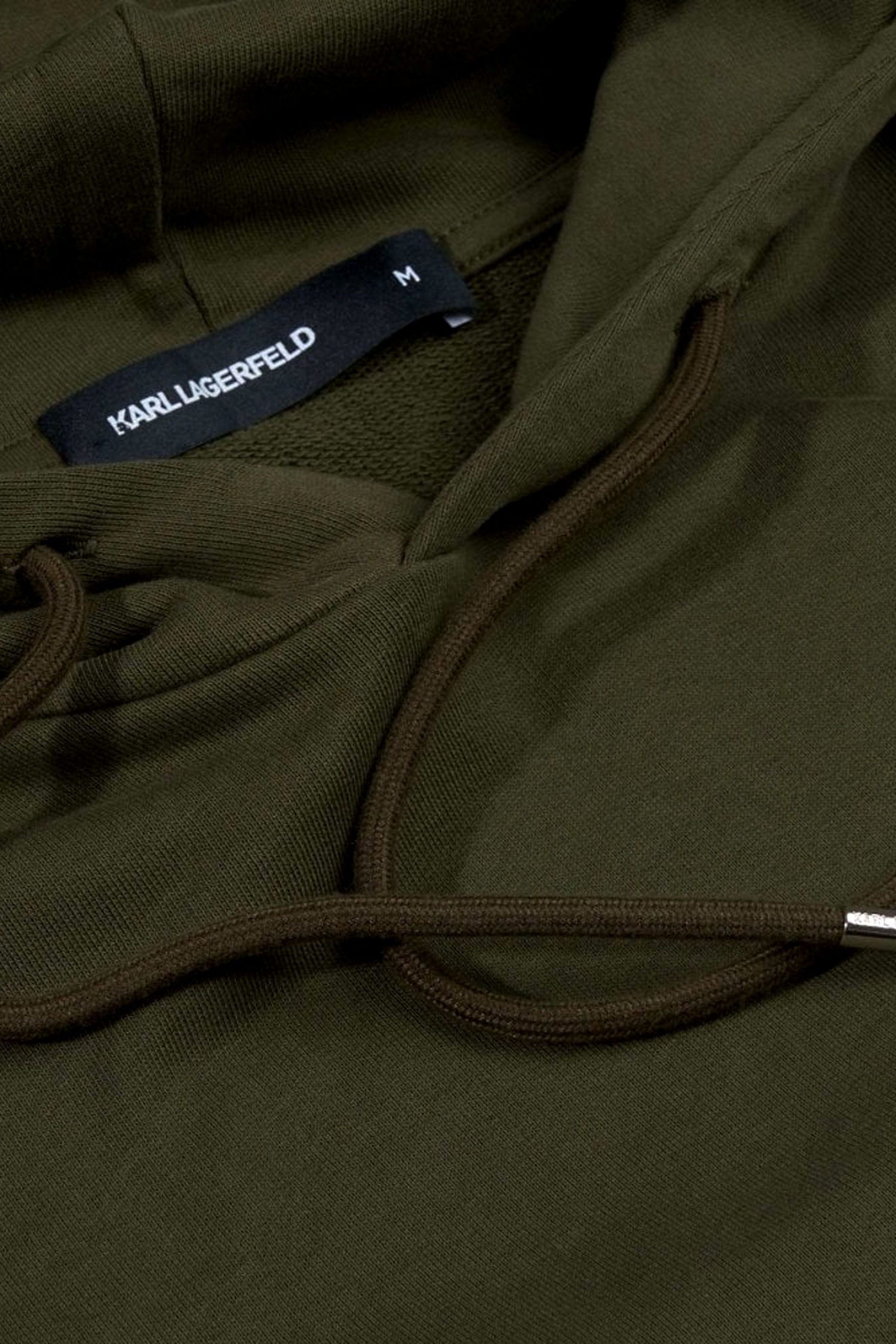 KARL LAGERFELD ΦΟΥΤΕΡ HOODIE LOGO ΧΑΚΙ