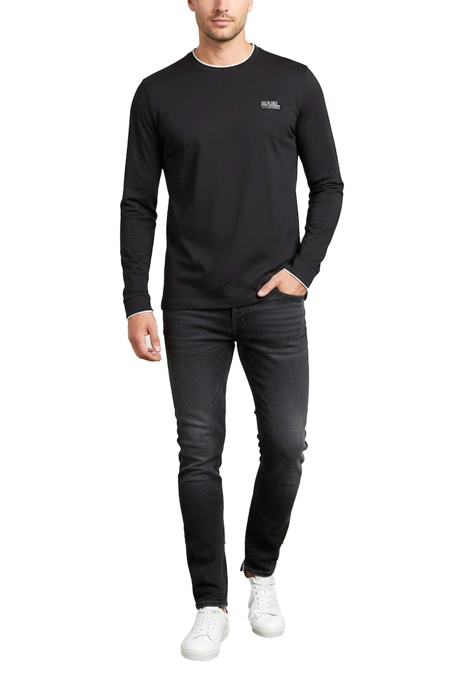 Men's T-Shirts Karl Lagerfeld Black