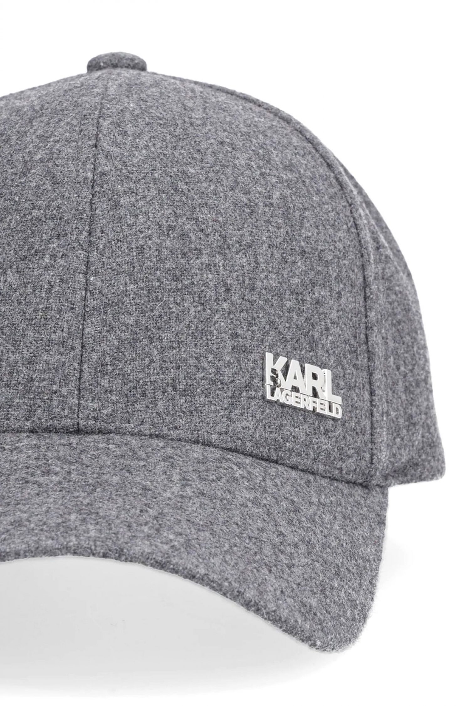 KARL LAGERFELD ΚΑΠΕΛΟ BASEBALL LOGO ΓΚΡΙ