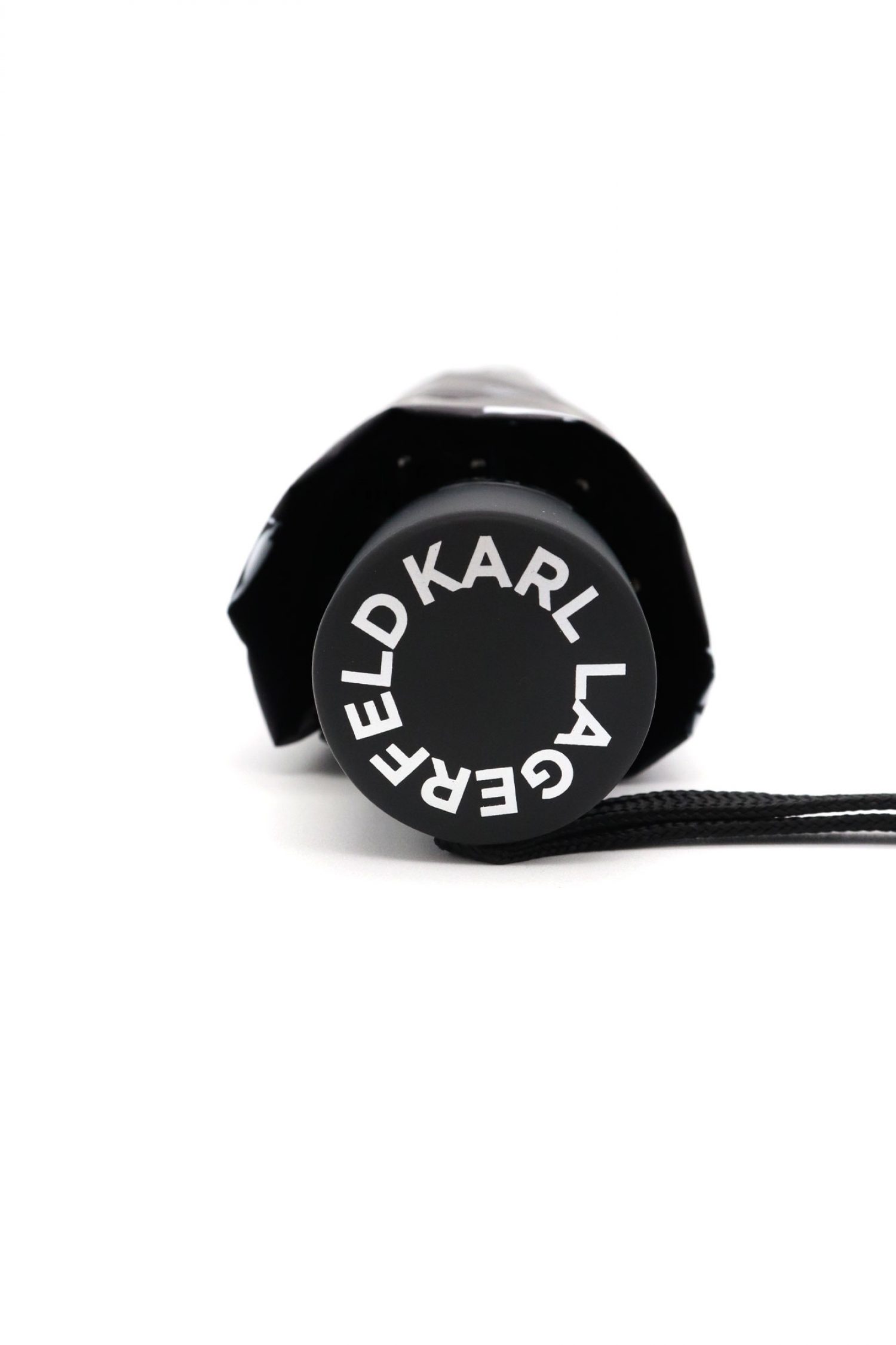 KARL LAGERFELD ΟΜΠΡΕΛΑ K/ICON AOP SMALL ΜΑΥΡΟ φωτογραφία