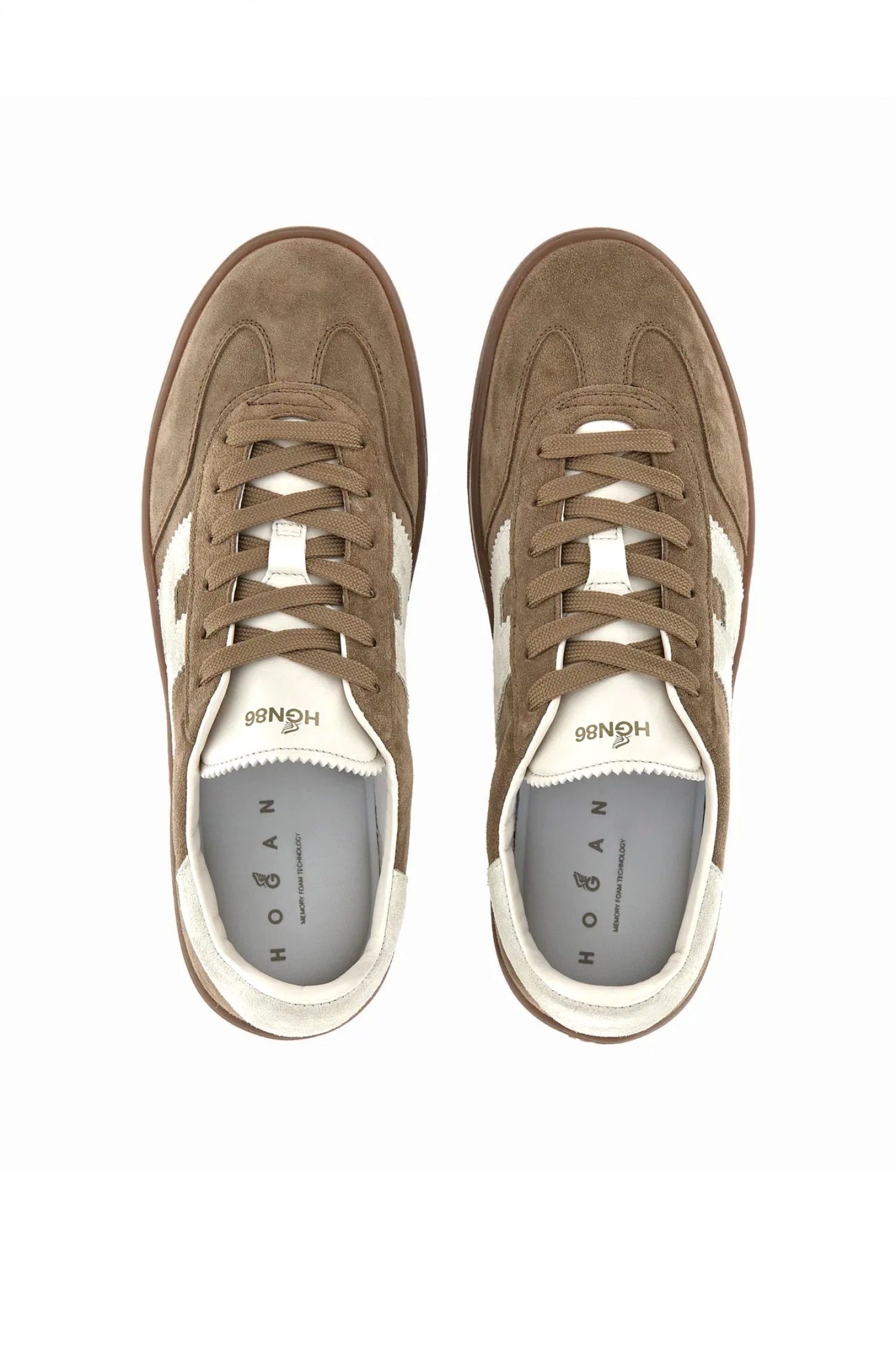 HOGAN ΠΑΠΟΥΤΣΙΑ SNEAKERS COOL ALLACCIATO H ΜΠΕΖ