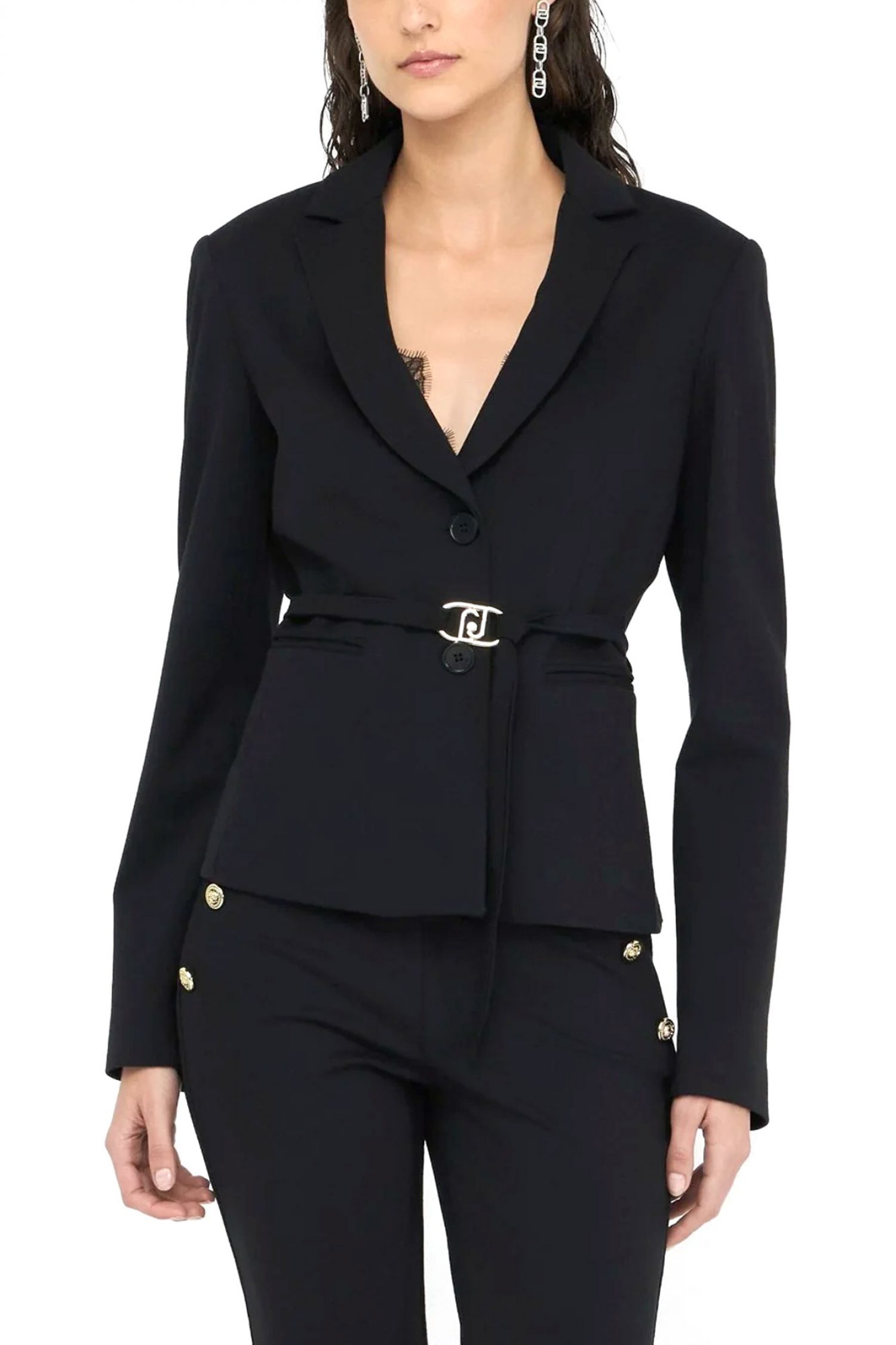 LIU-JO ΣΑΚΑΚΙ ΜΕΣΑΤΟ ΑΠΟΣΠΩΜΕΝΗ ΖΩΝΗ ΜΑΥΡΟ